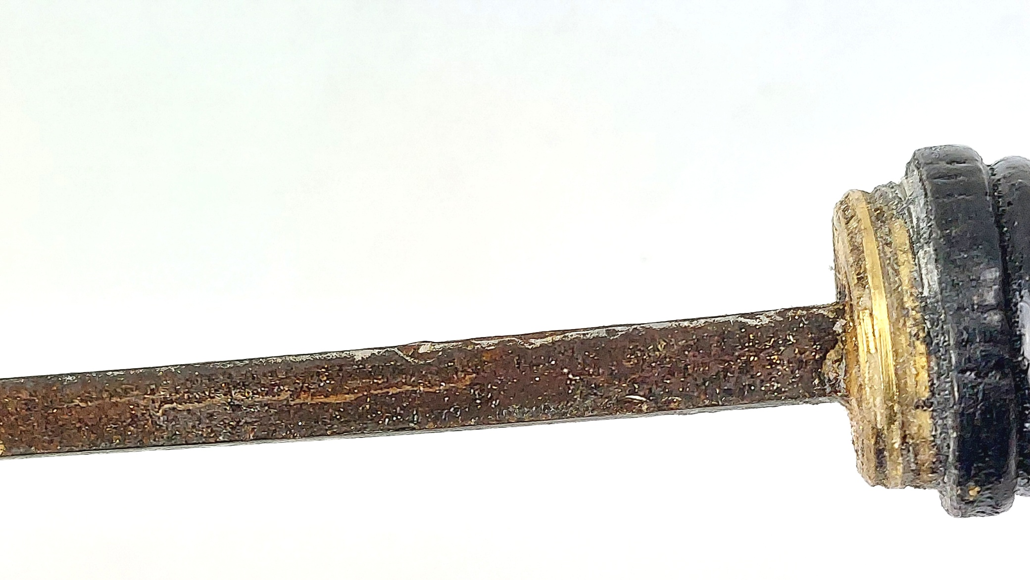 European, Late 19th Early 20th Century, Horse-Head Sword Stick Cane with Concea (10)