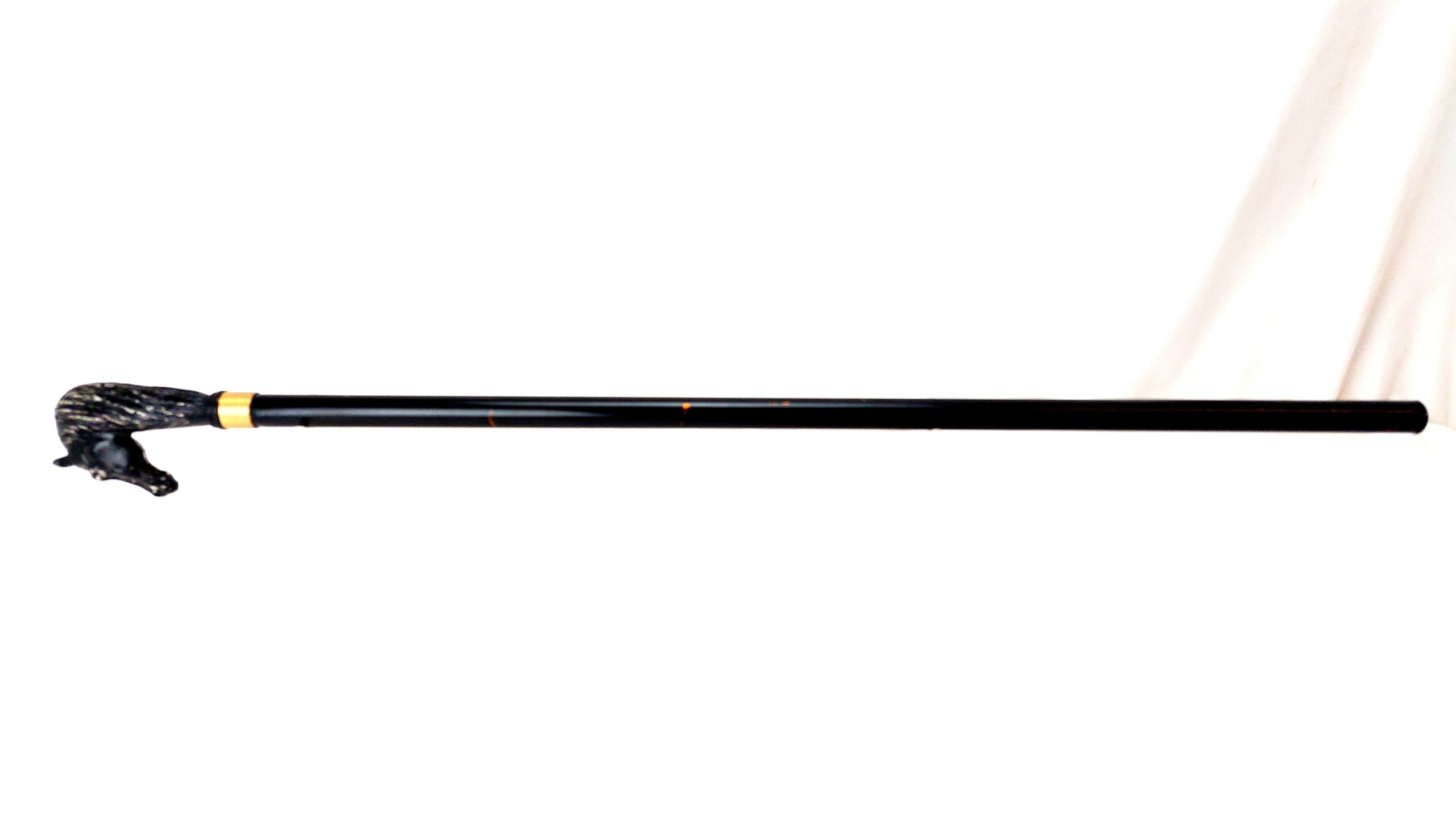 European, Late 19th Early 20th Century, Horse-Head Sword Stick Cane with Concea (23)