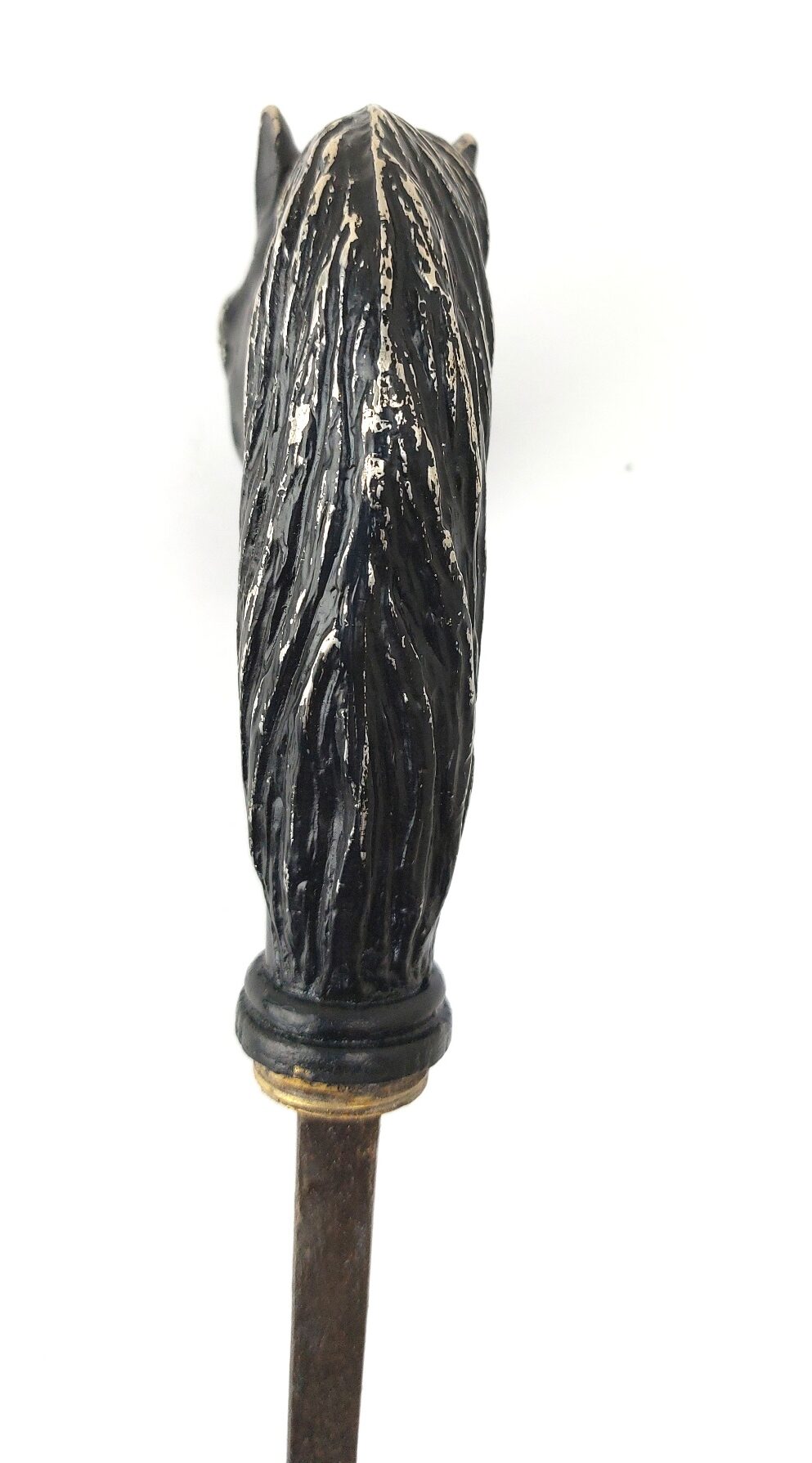 European, Late 19th Early 20th Century, Horse-Head Sword Stick Cane with Concea (5)
