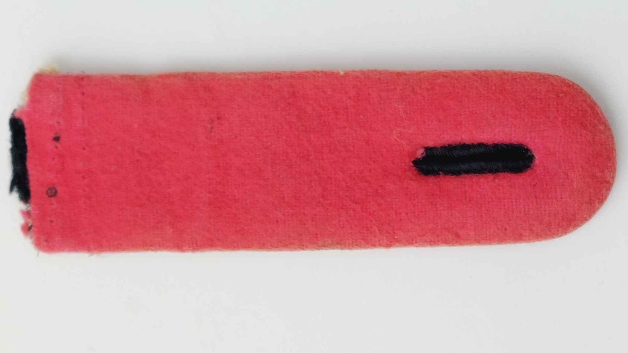German, WWII, Feuerschutzpolizei (Fire Protection Police) Wachtmeister Shoulder Boards, Pink W (3)