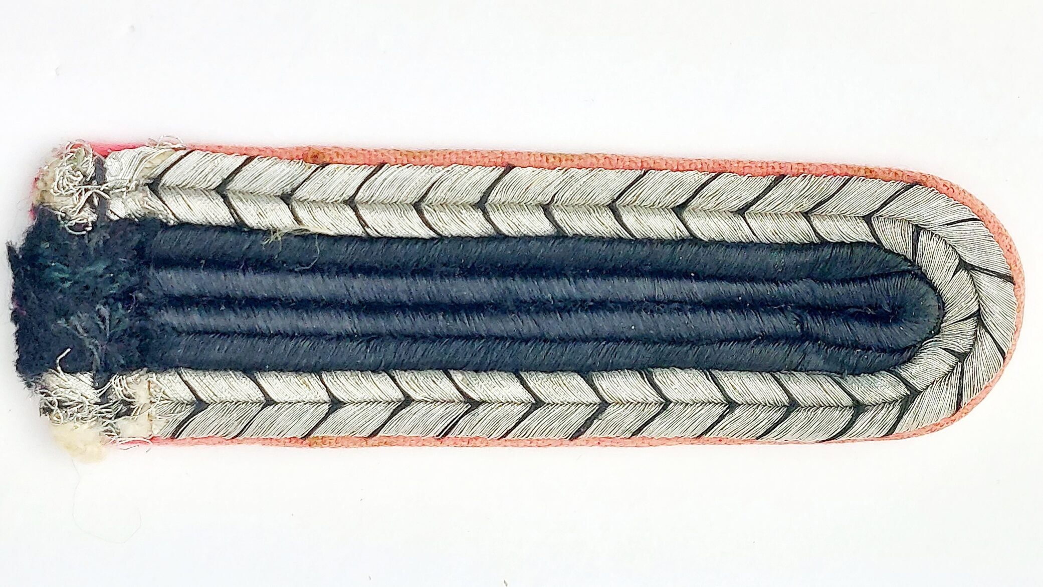 German, WWII, Feuerschutzpolizei (Fire Protection Police) Wachtmeister Shoulder Boards, Pink W
