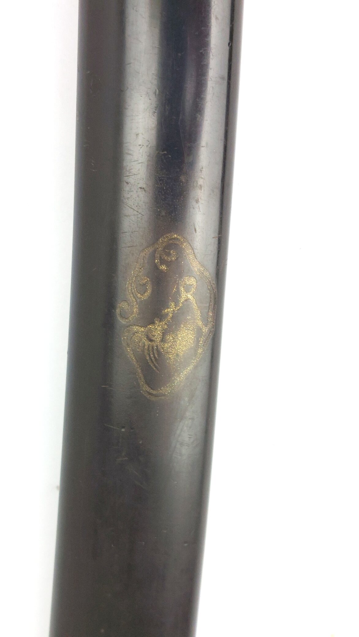 Japanese, Edo Period Wakizashi (Incomplete) with Decorated Koshirae, Stingray Skin Tsuka and Lacqu (27)