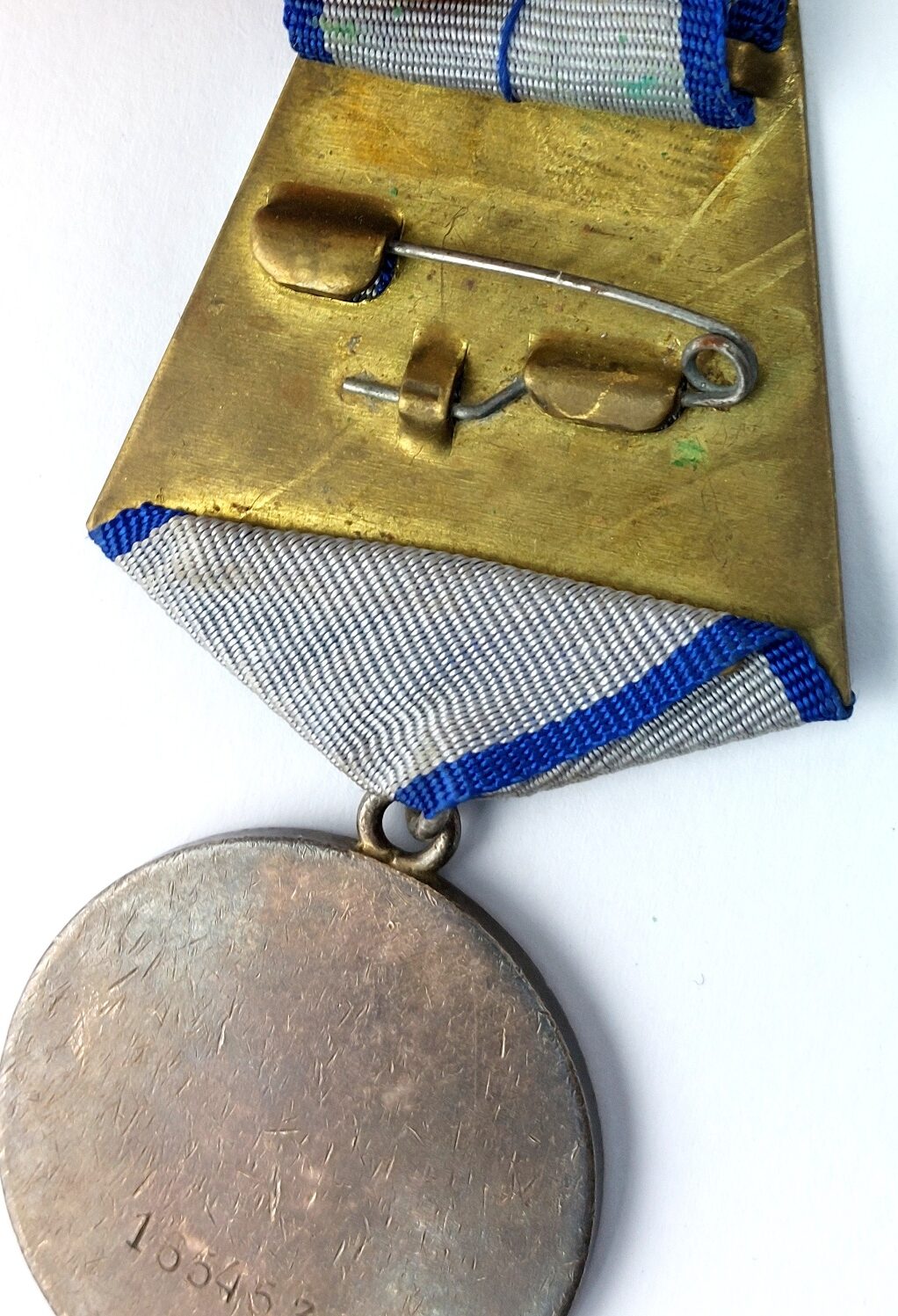 Soviet Union, WW2, Medal “For Courage” (Медаль «За Отвагу»), Silver, Numbered 1664536 (5)