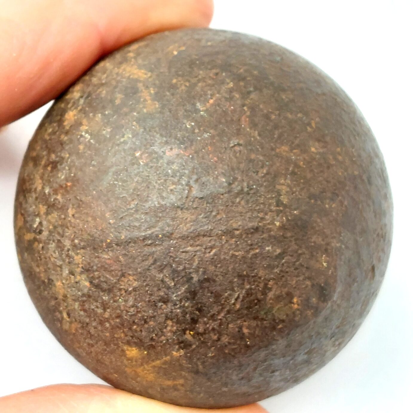 18th–19th Century, 1-Pounder Solid Shot Small Cannonball (4)