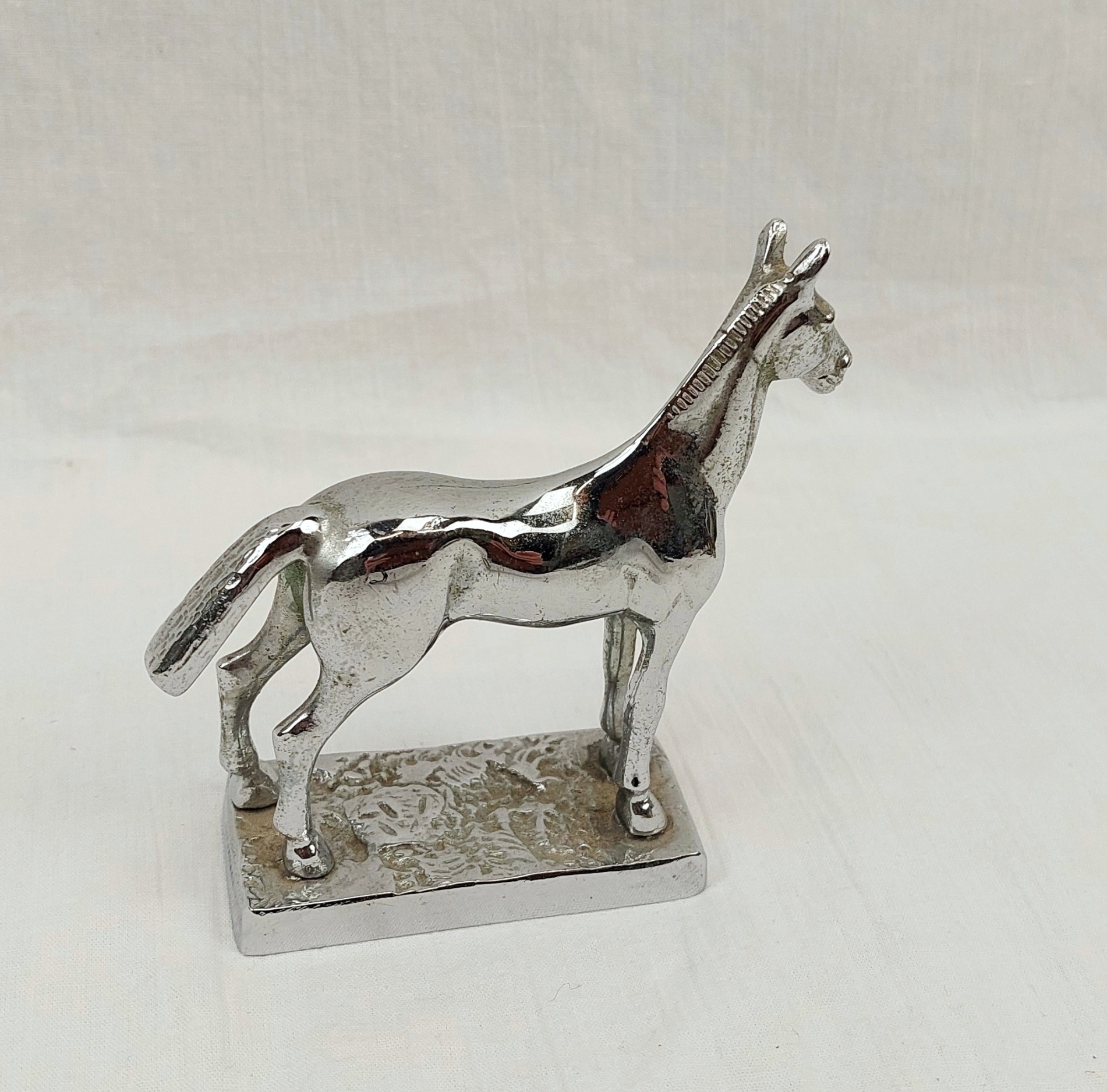 1950s Chromed Horse Car Mascot (2)