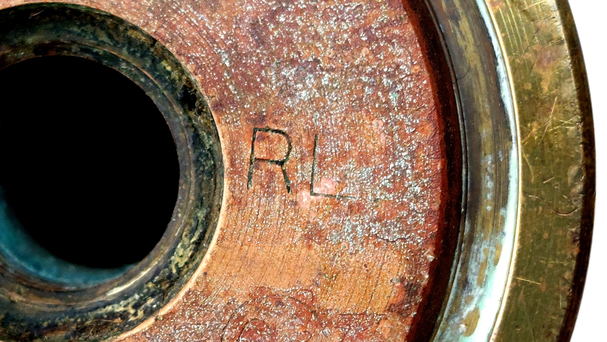 British, 1953, 40mm Bofors L70 Mk I Brass Cartridge Case, Royal Laboratory RL (7)
