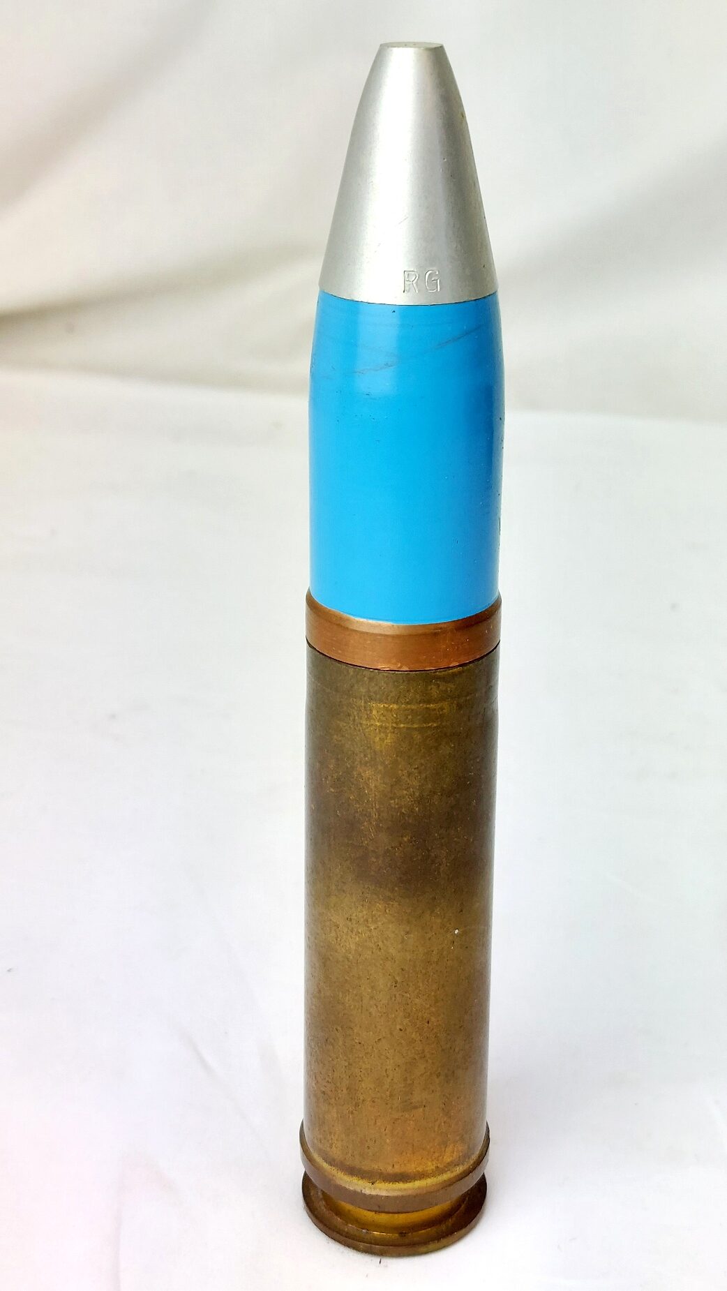 British, 1984, Inert 30mm RARDEN Practice Round, RG Radway Green, PRAC 4Z (1)