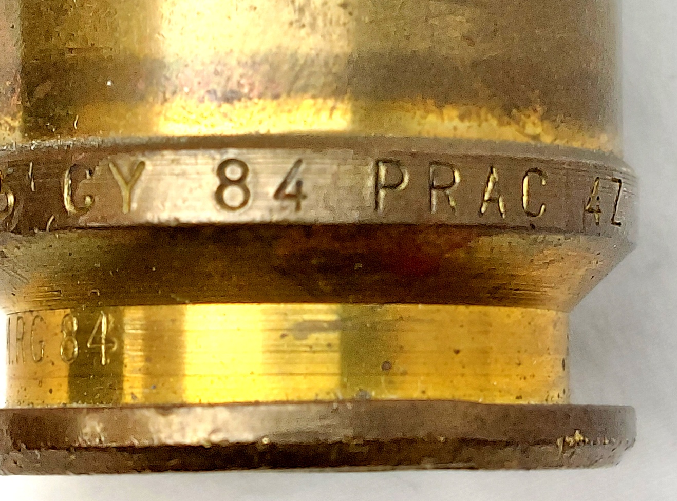 British, 1984, Inert 30mm RARDEN Practice Round, RG Radway Green, PRAC 4Z (10)