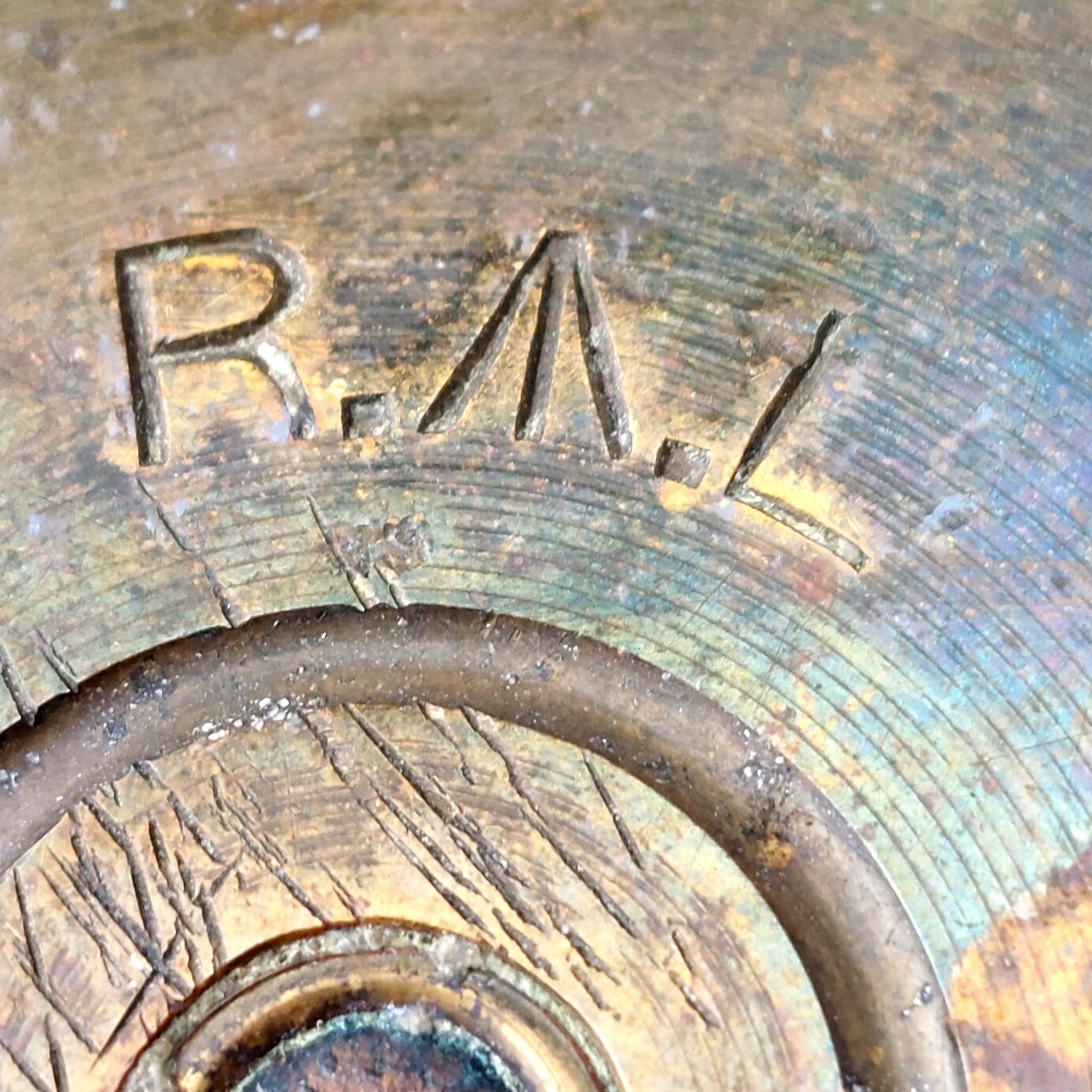 British, 1991, Brass Artillery Cartridge Case by Royal Arsenal (R↑L) (7)