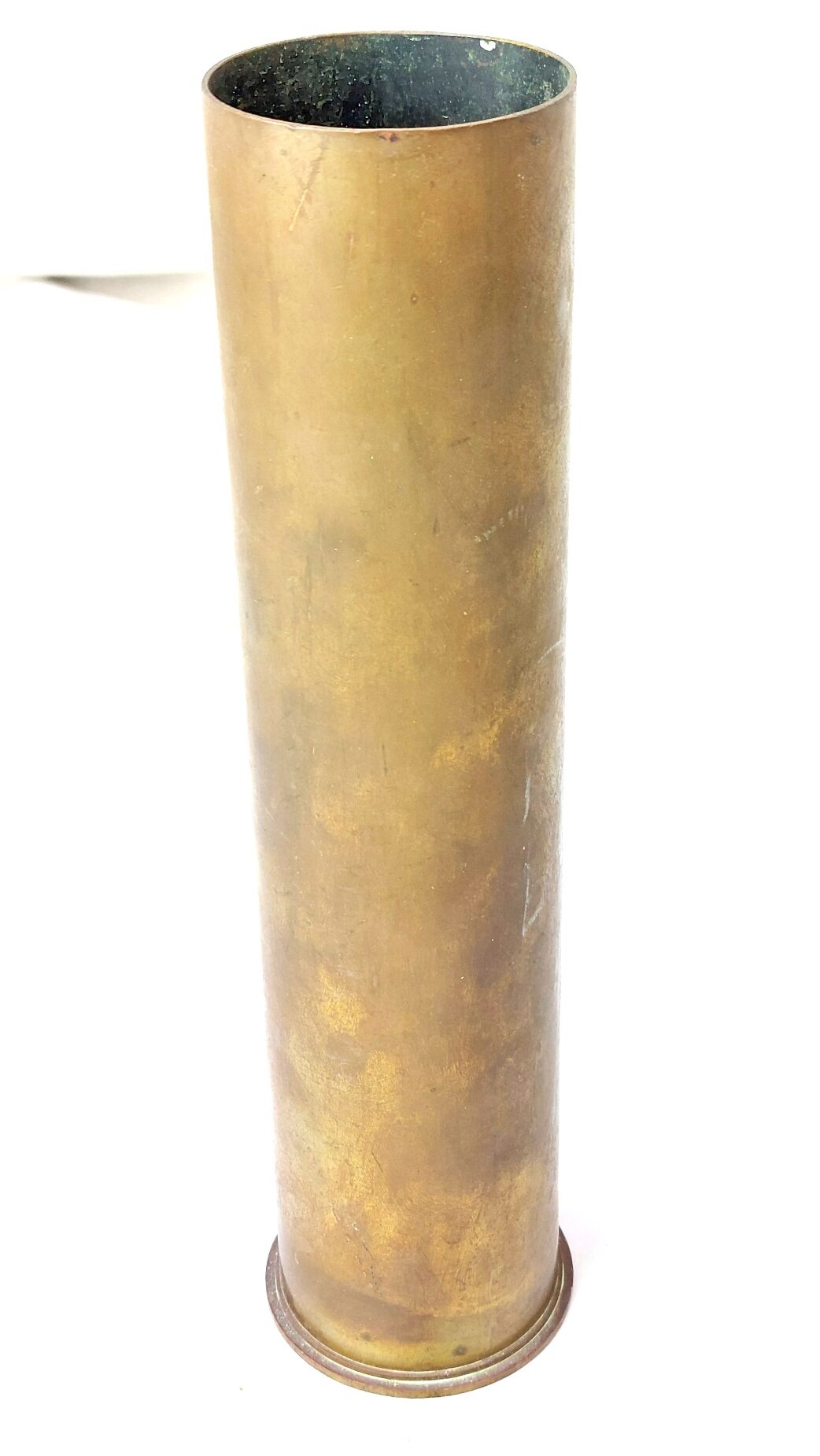 British, Dated 1975, QF 3-Pounder Blank Cartridge Case, RLB (Royal Laboratory Birtley) (1)