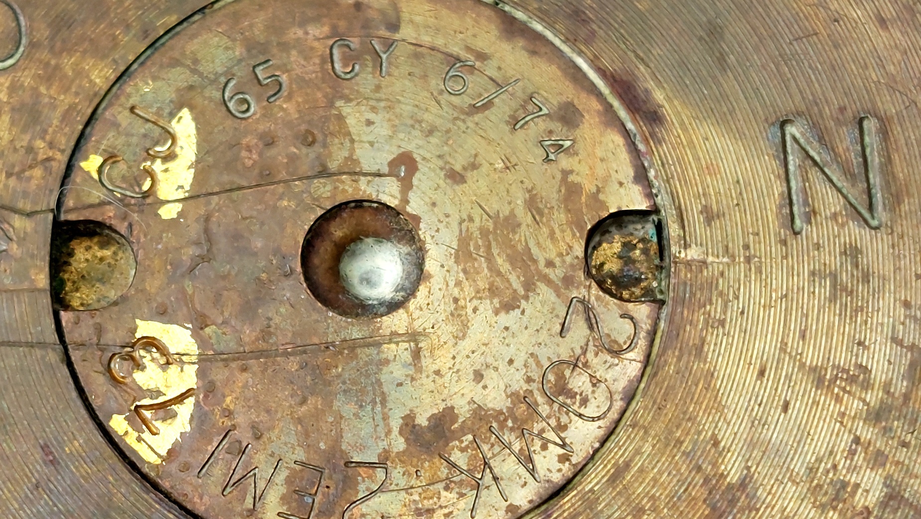 British, Dated 1975, QF 3-Pounder Blank Cartridge Case, RLB (Royal Laboratory Birtley) (11)