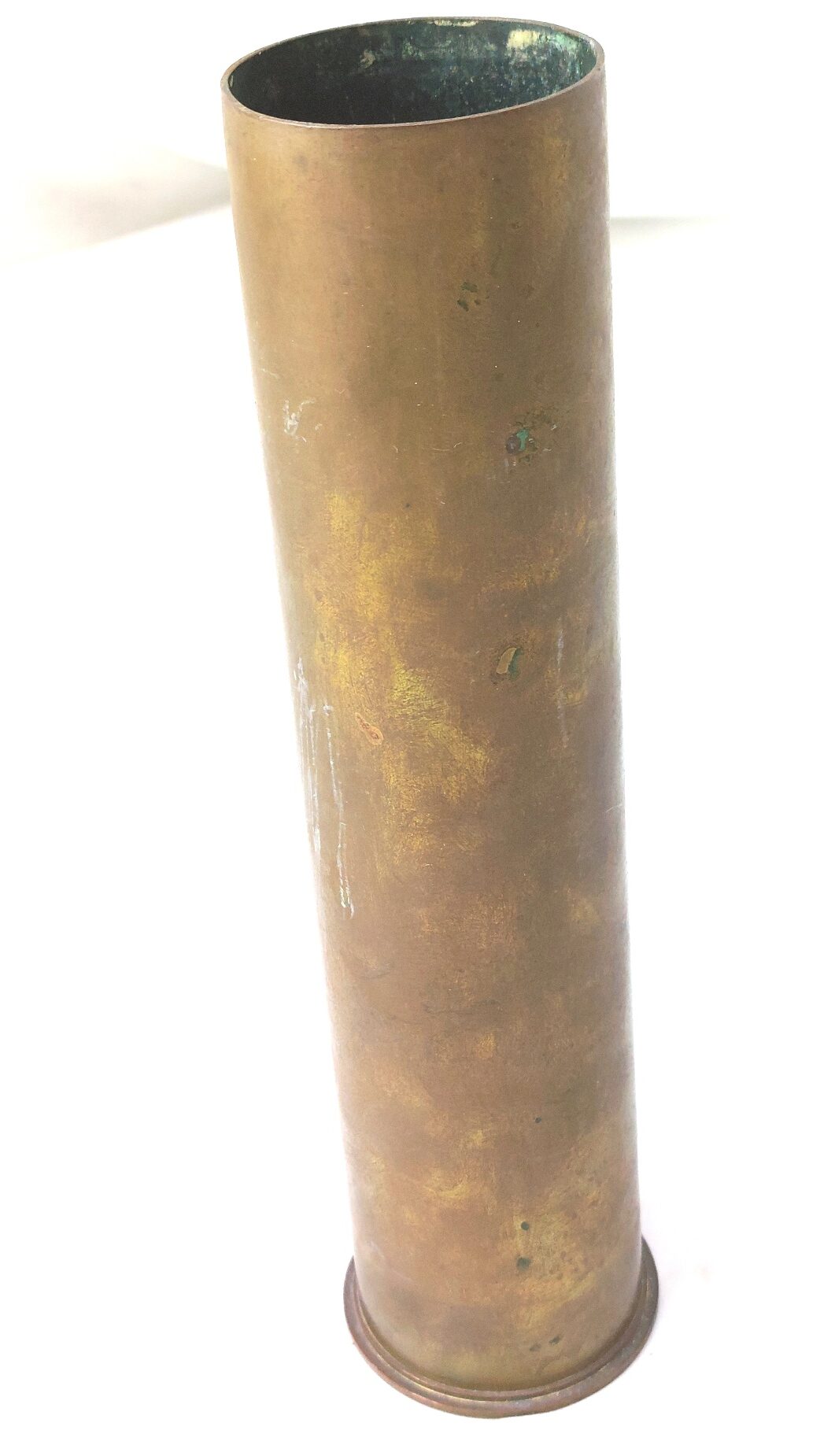British, Dated 1975, QF 3-Pounder Blank Cartridge Case, RLB (Royal Laboratory Birtley) (3)