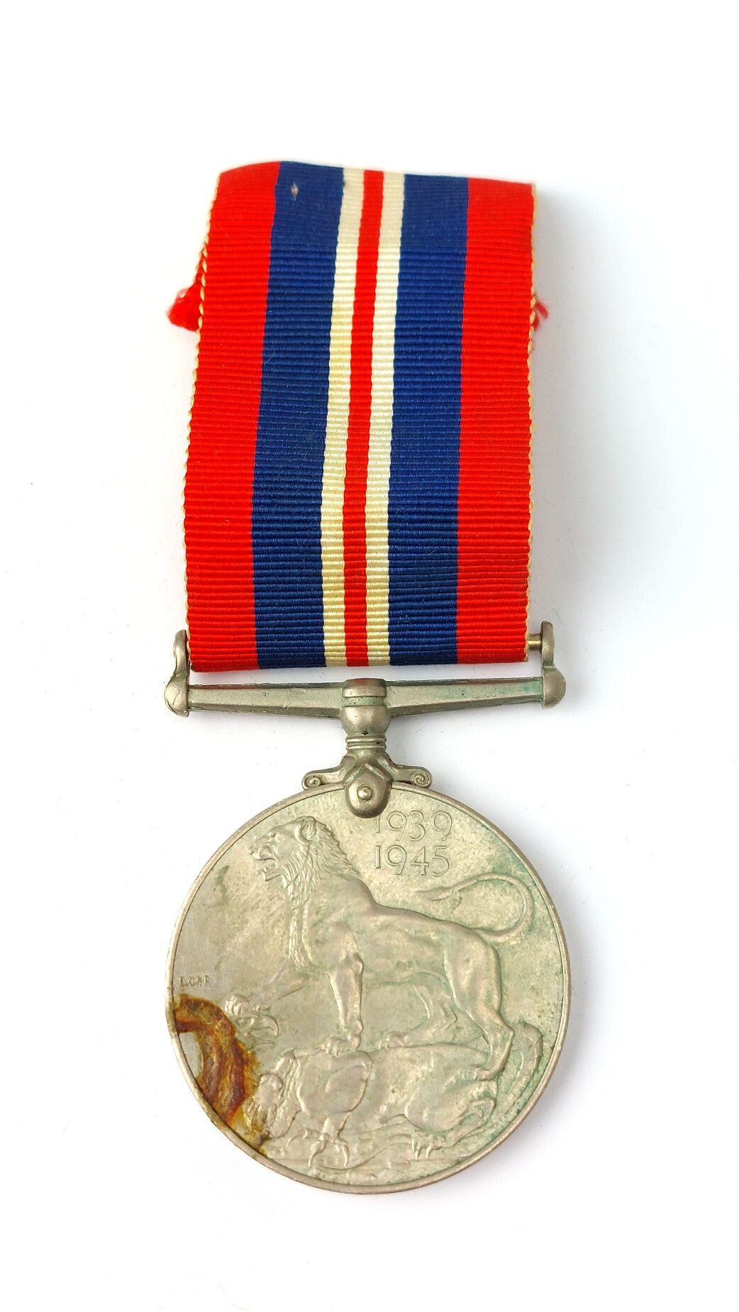 British, WWII, War Medal 1939–1945 – George VI Issue, Original Ribbon (1)