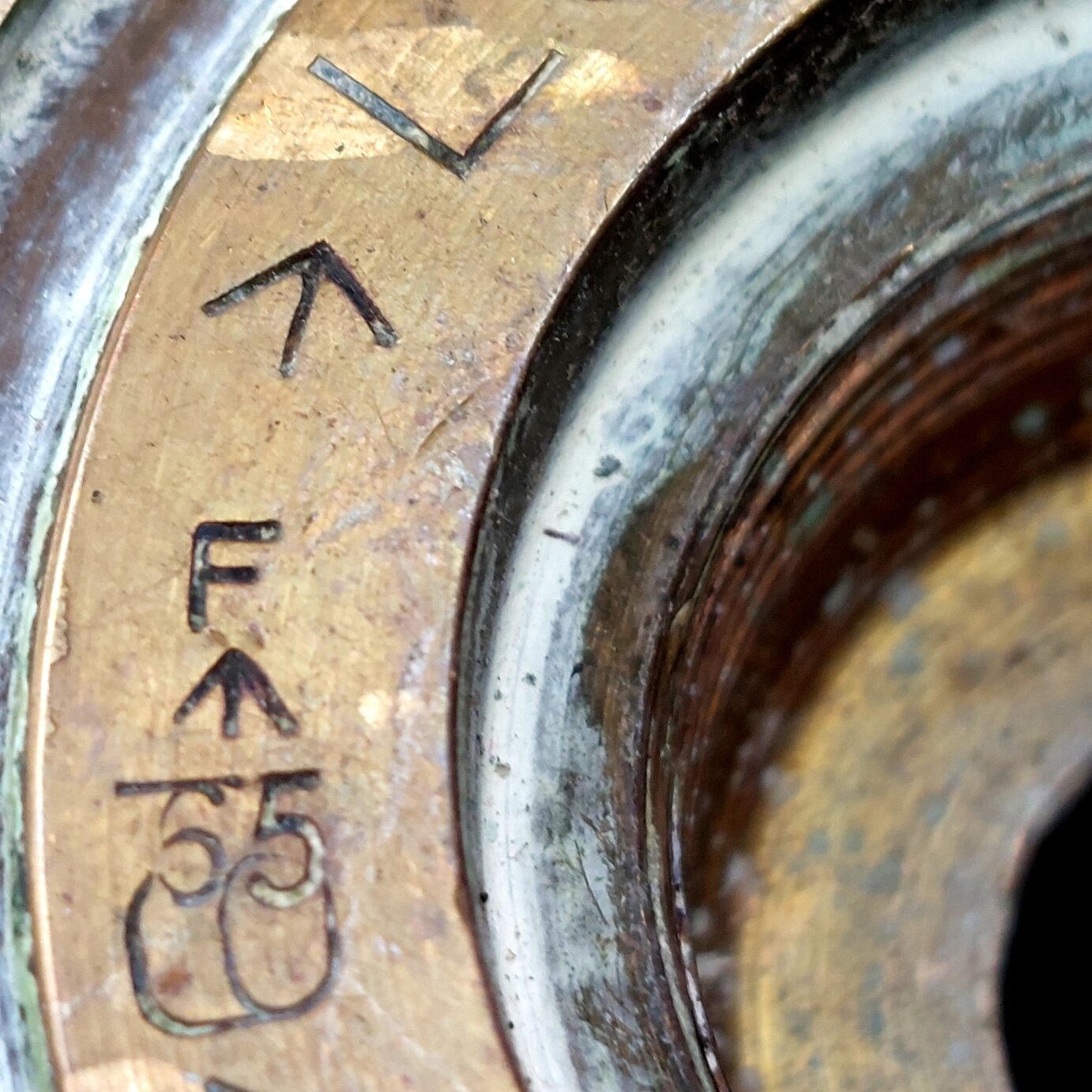 British, World War II - 1942 Dated, 40mm Bofors Mark II Anti-Aircraft Gun Brass Cartridge Case – AGC (8)