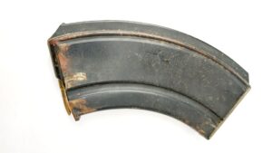 Canadian, WWII, John Inglis Bren Light Machine Gun Magazine & Mixed Inert .303 Cartridge Display Group – JI Marked – Radway Green, Royal Laboratory & HXP