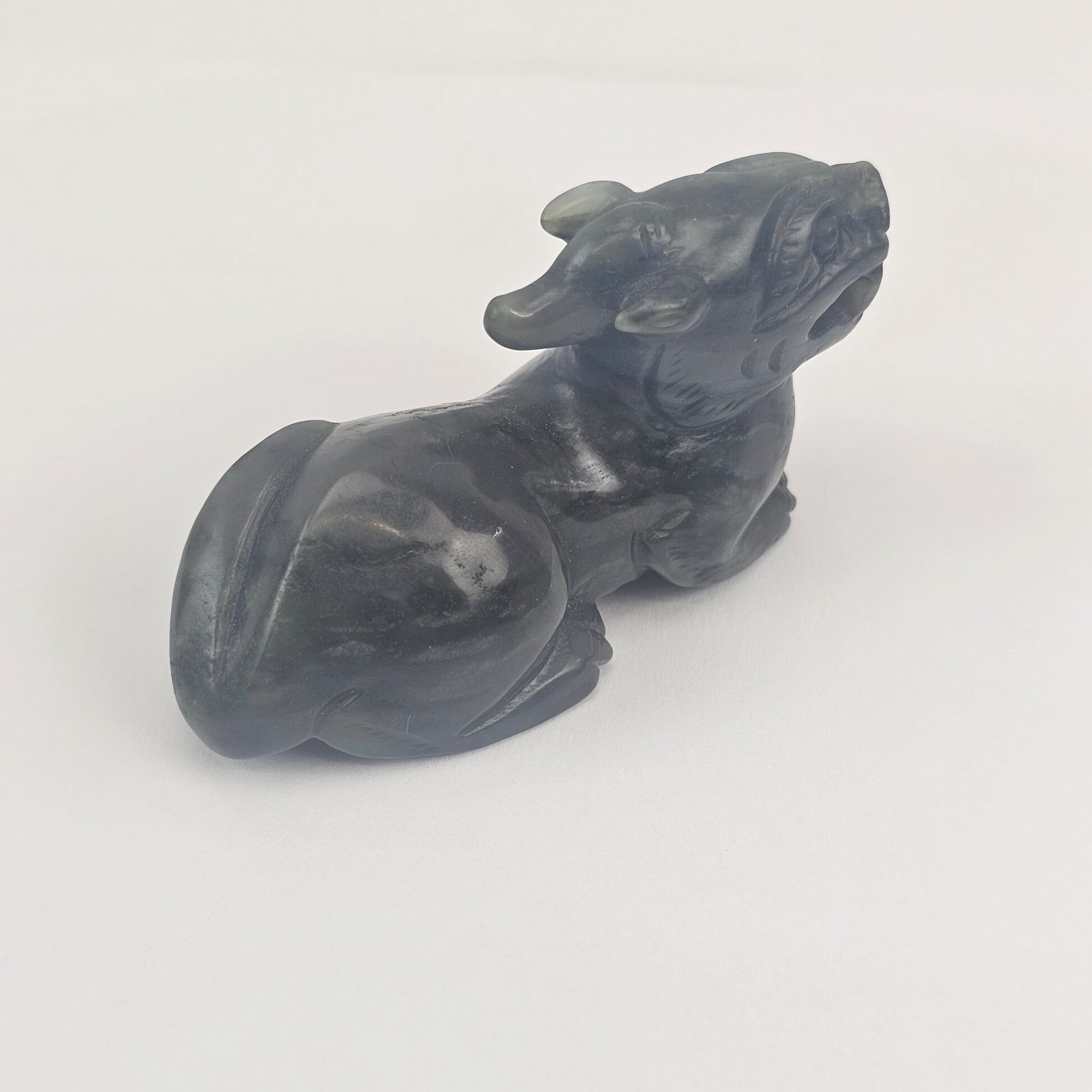 Chinese Nephrite Jade Carving Of A Mythical Pei-Yao #3 (4)