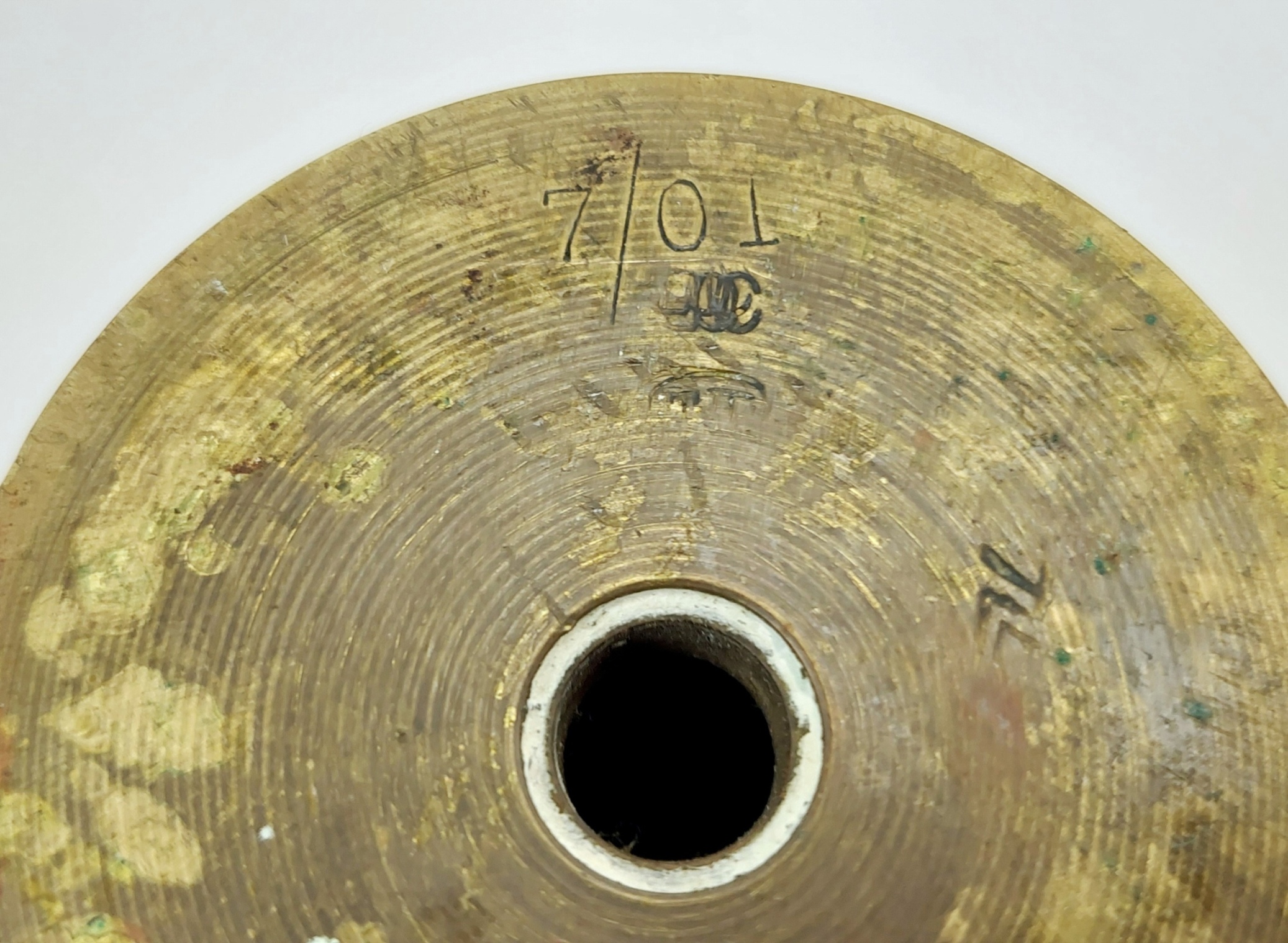 Inert Early 20th Century Japanese 47mm Hotchkiss Cannon Round 2 5