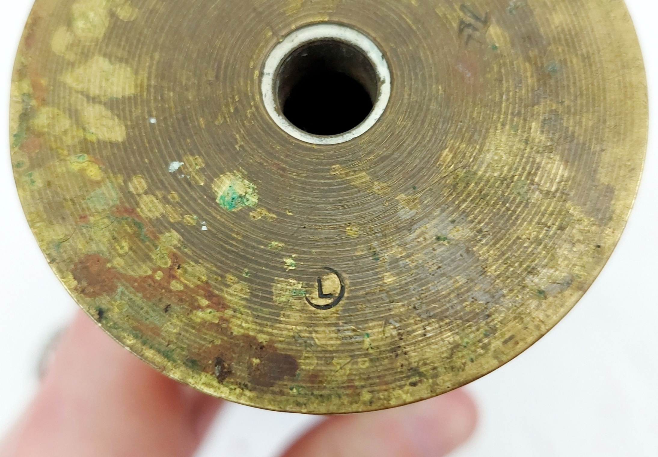 Inert Early 20th Century Japanese 47mm Hotchkiss Cannon Round 2 6