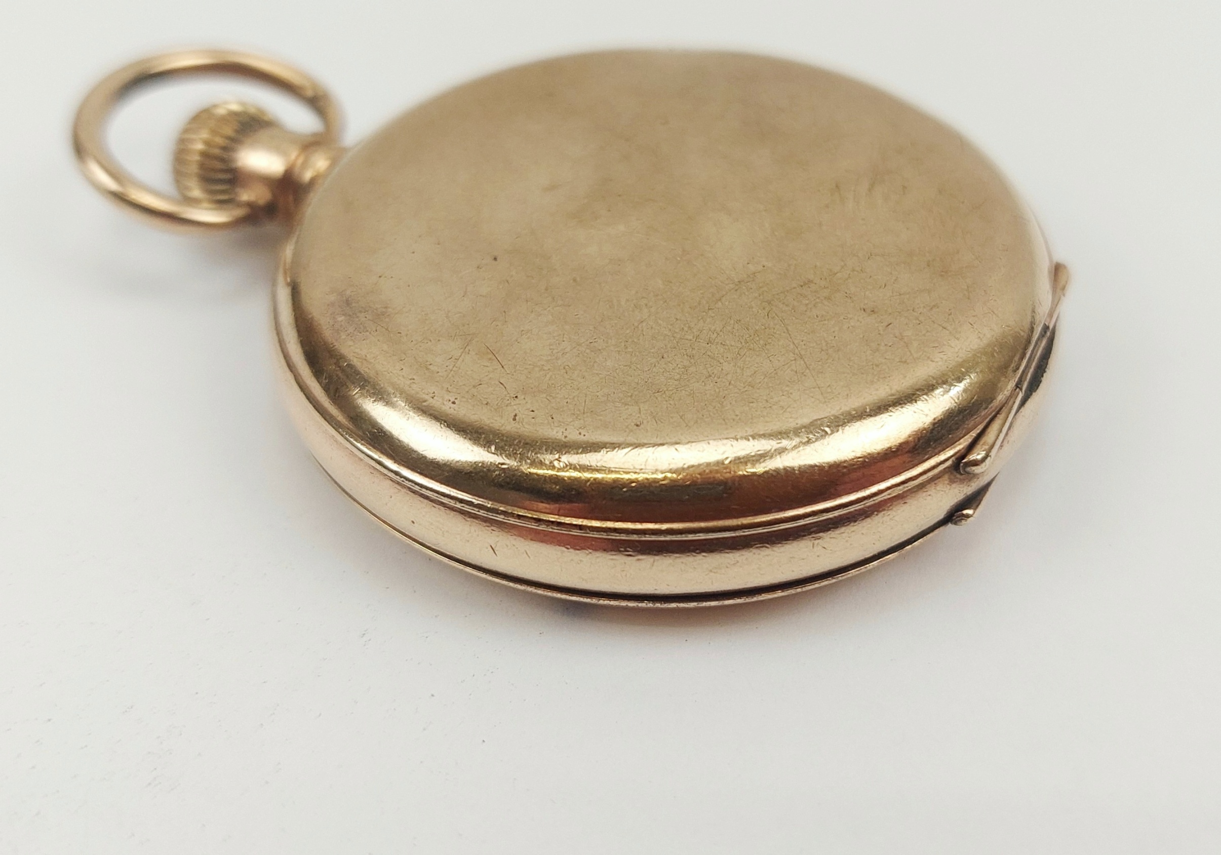 JA_5982242437 - c1900 Gold Filled Full Hunter Pocket Watch by Thomas Russell & Son (10)