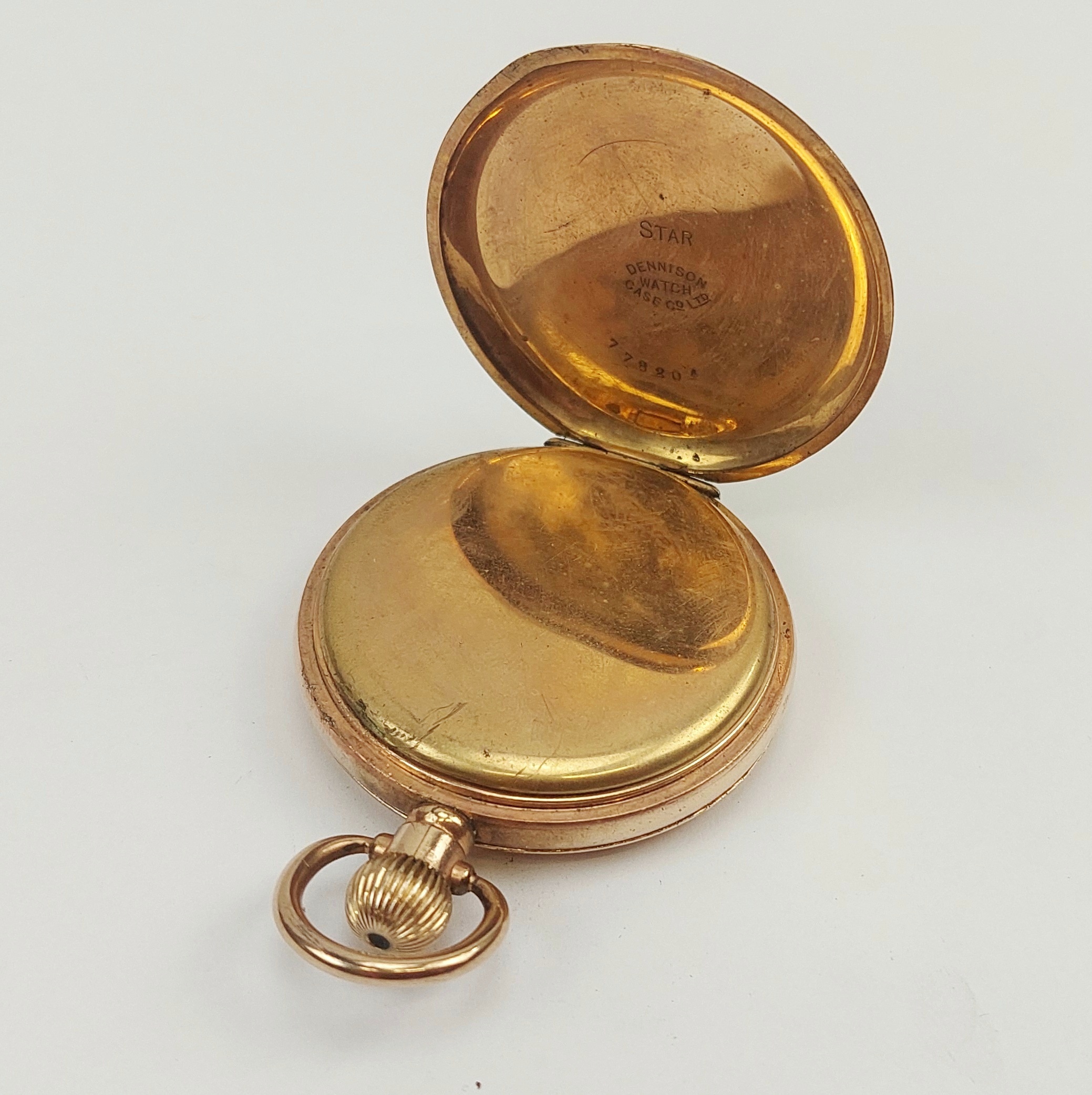 JA_5982242437 - c1900 Gold Filled Full Hunter Pocket Watch by Thomas Russell & Son (12)