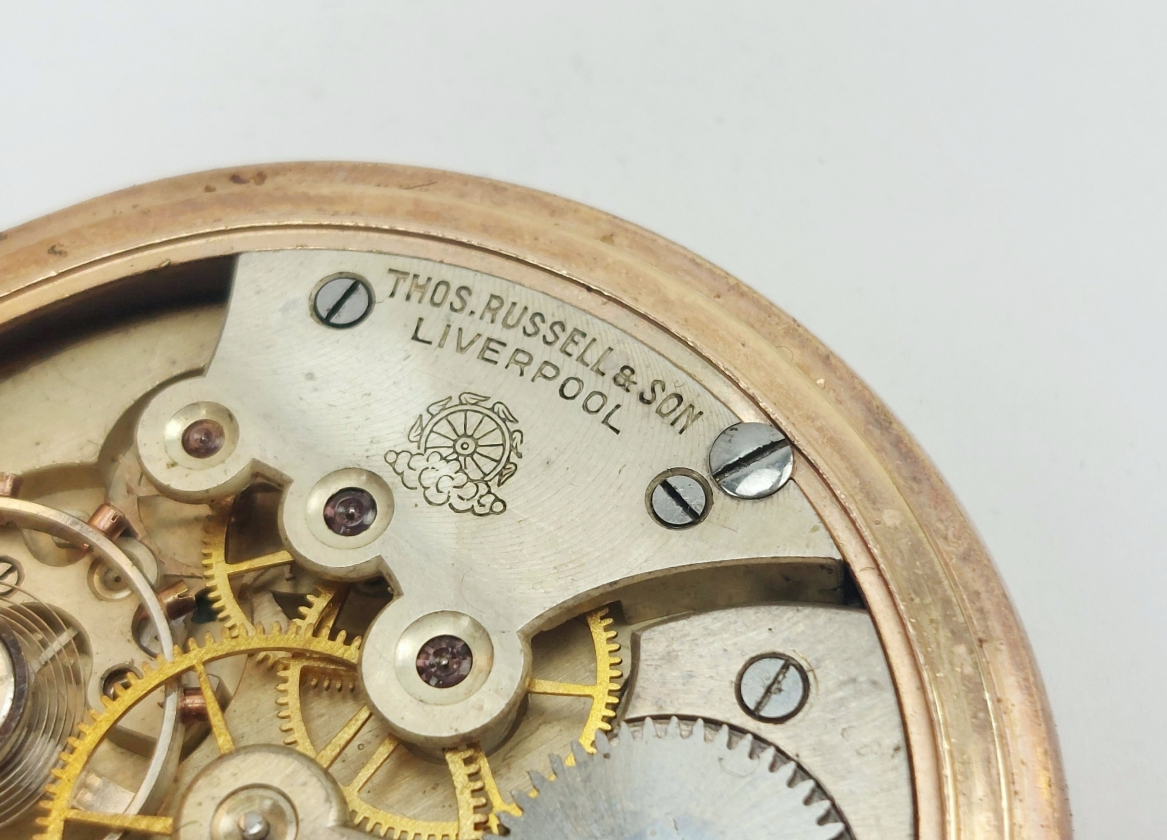 JA_5982242437 - c1900 Gold Filled Full Hunter Pocket Watch by Thomas Russell & Son (16)