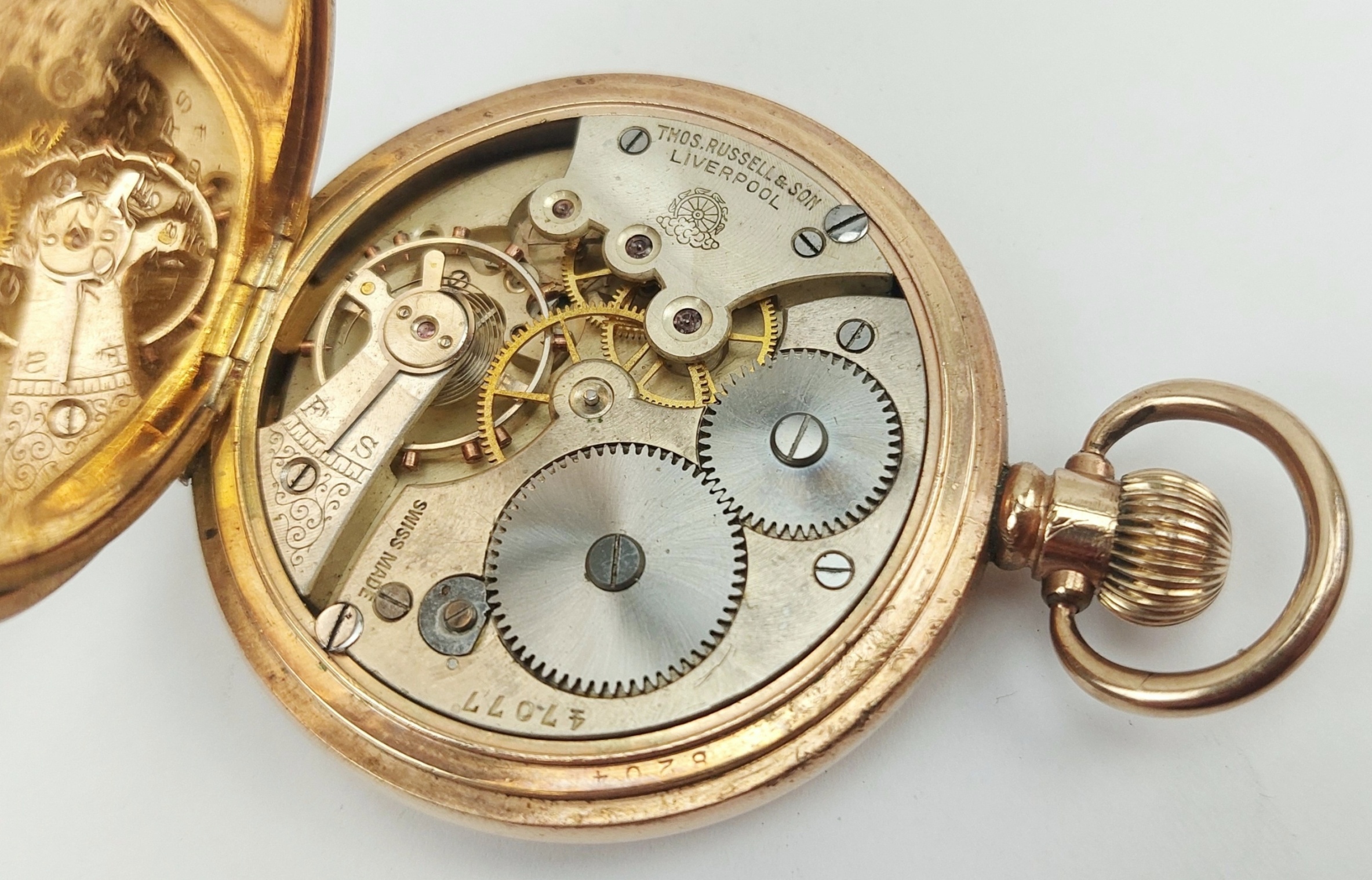 JA_5982242437 - c1900 Gold Filled Full Hunter Pocket Watch by Thomas Russell & Son (17)