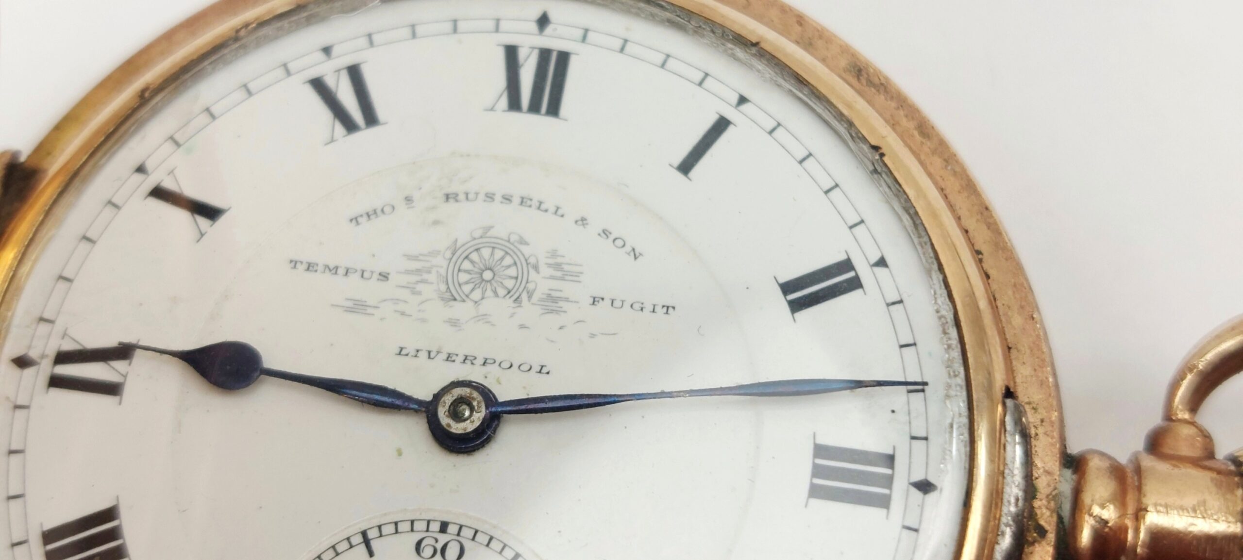 JA_5982242437 - c1900 Gold Filled Full Hunter Pocket Watch by Thomas Russell & Son (4)