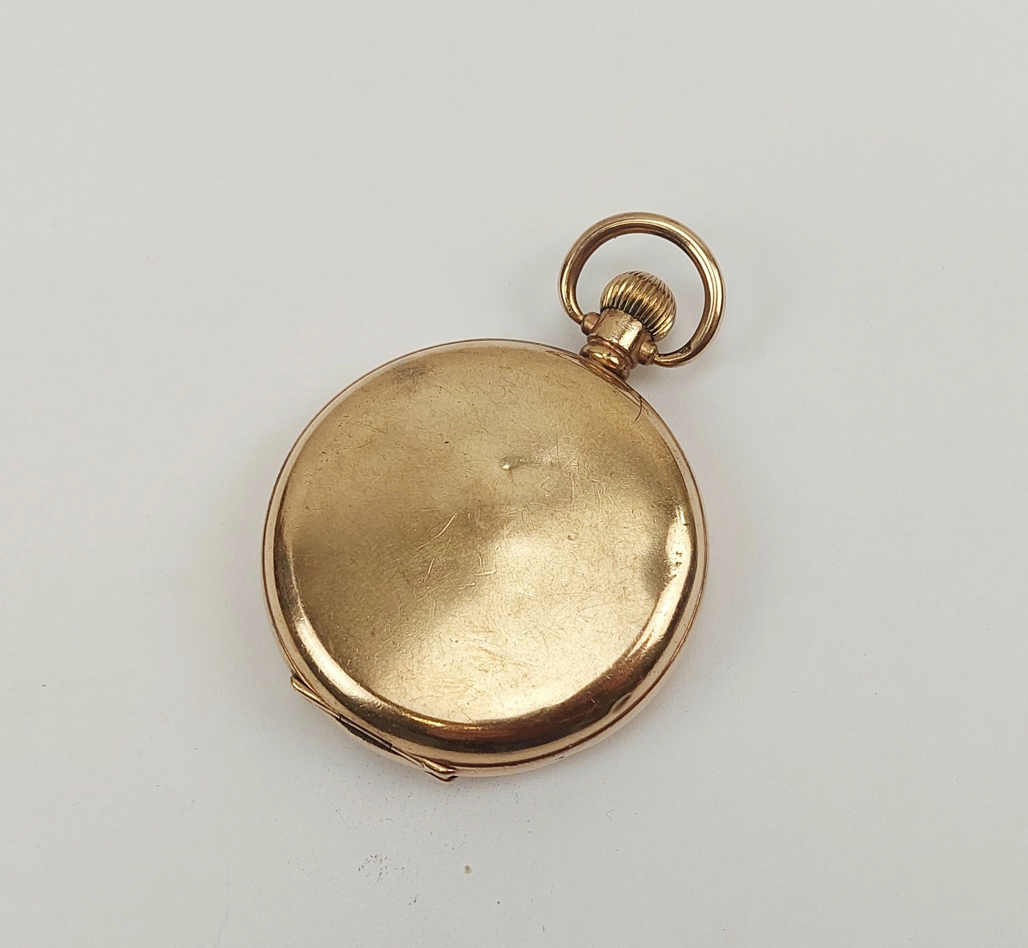 JA_5982242437 - c1900 Gold Filled Full Hunter Pocket Watch by Thomas Russell & Son (6)