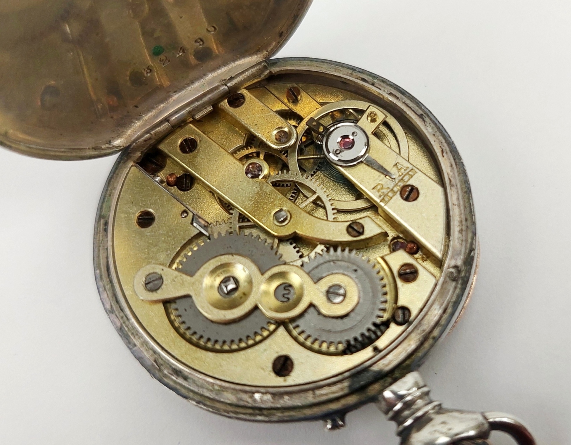 JA_7698242392 - French .800 Silver Ladies Pin Set Pocket Watch (16)