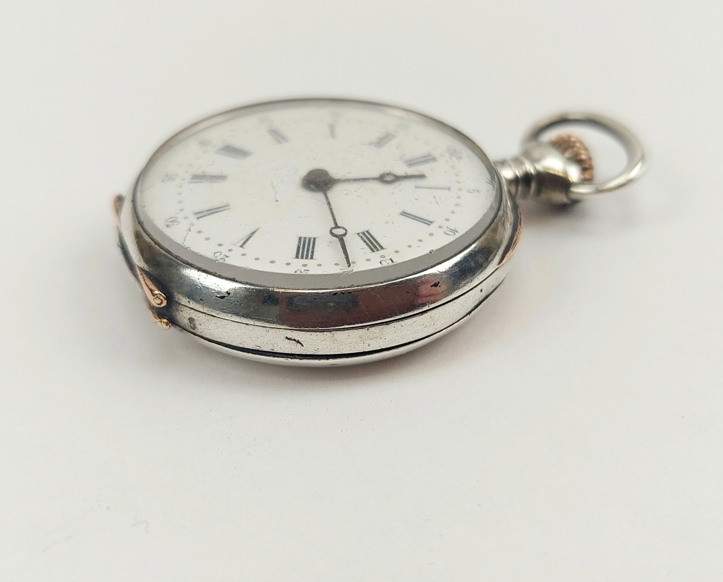 JA_7698242392 - French .800 Silver Ladies Pin Set Pocket Watch (6)