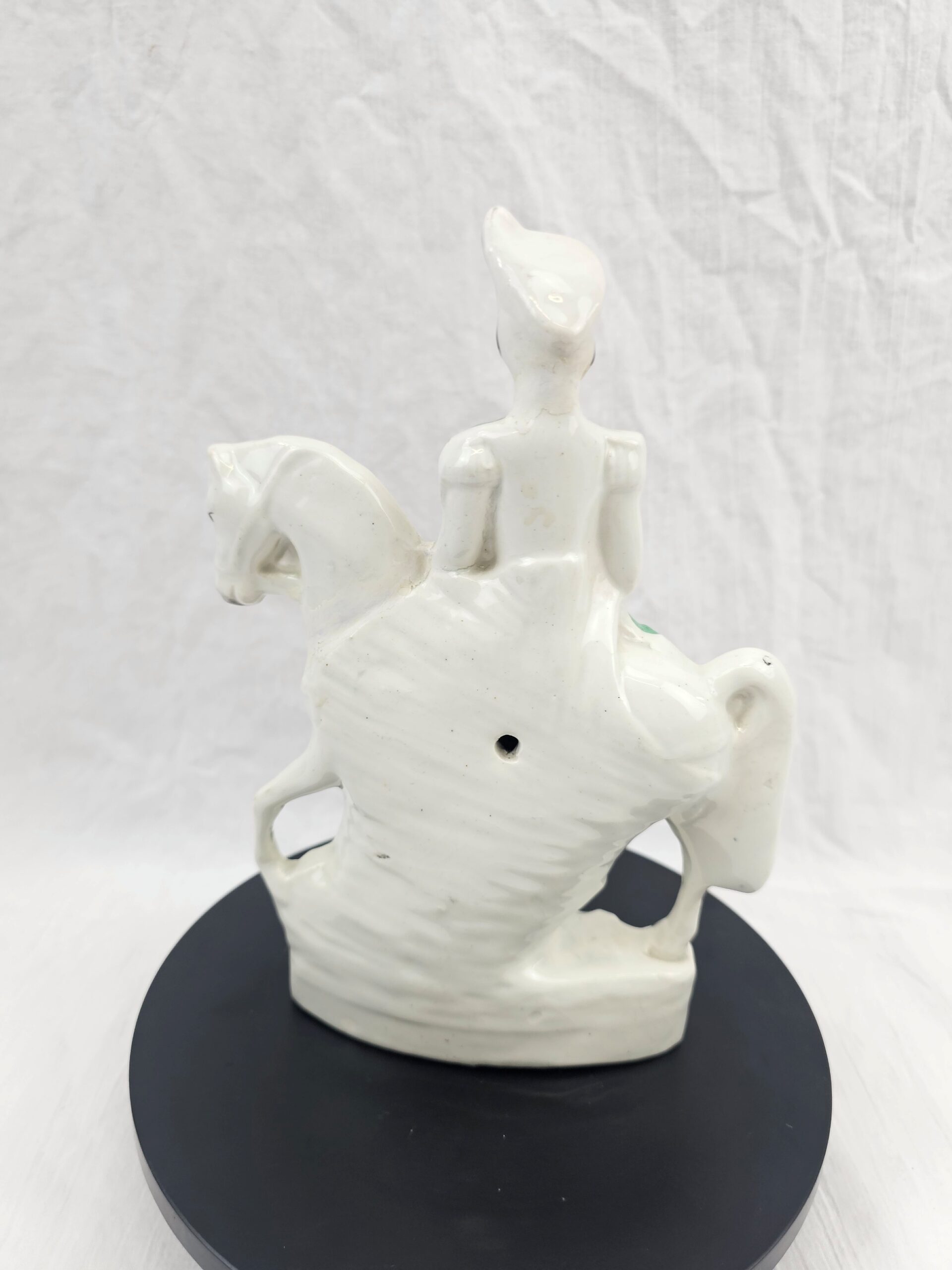Mid Victorian Staffordshire Figurine Of General Sir Colin Campbell On Horseback 2