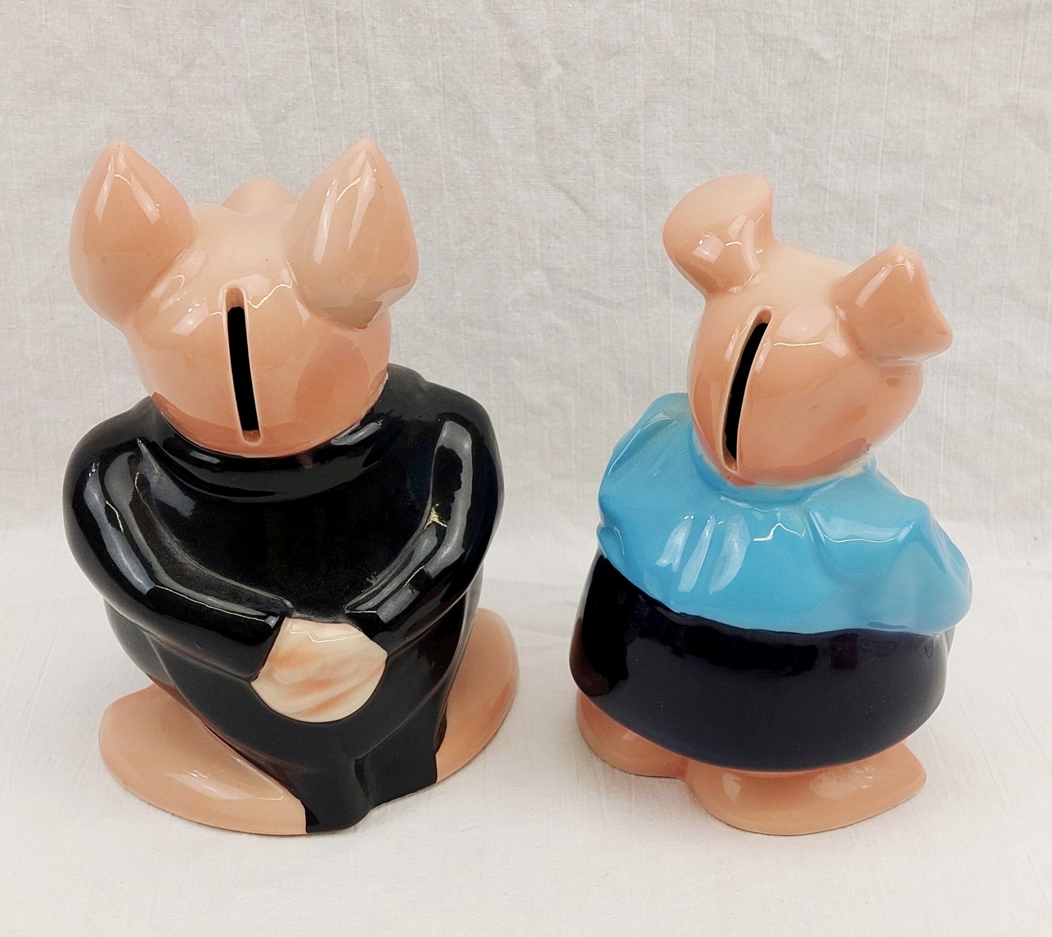 Set OF 5 NatWest Bank Pigs With Stoppers 3
