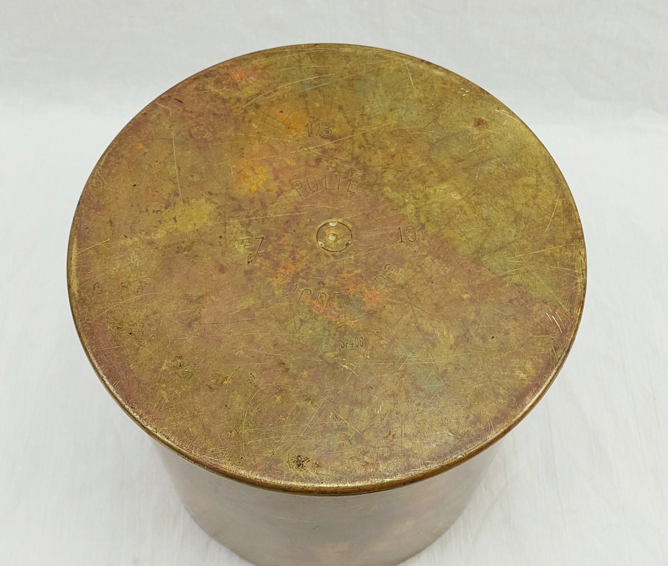 WW1 German 220mm Shell Case 6