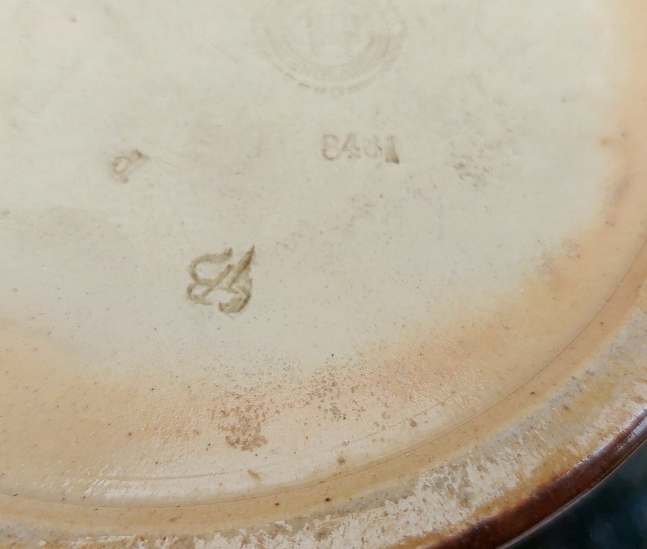 c1900 Royal Doulton Stoneware Jardiniere (2)