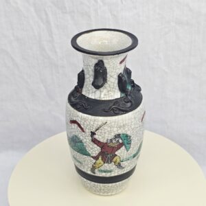 1940's Chinese Crackle Glaze Porcelain Vase