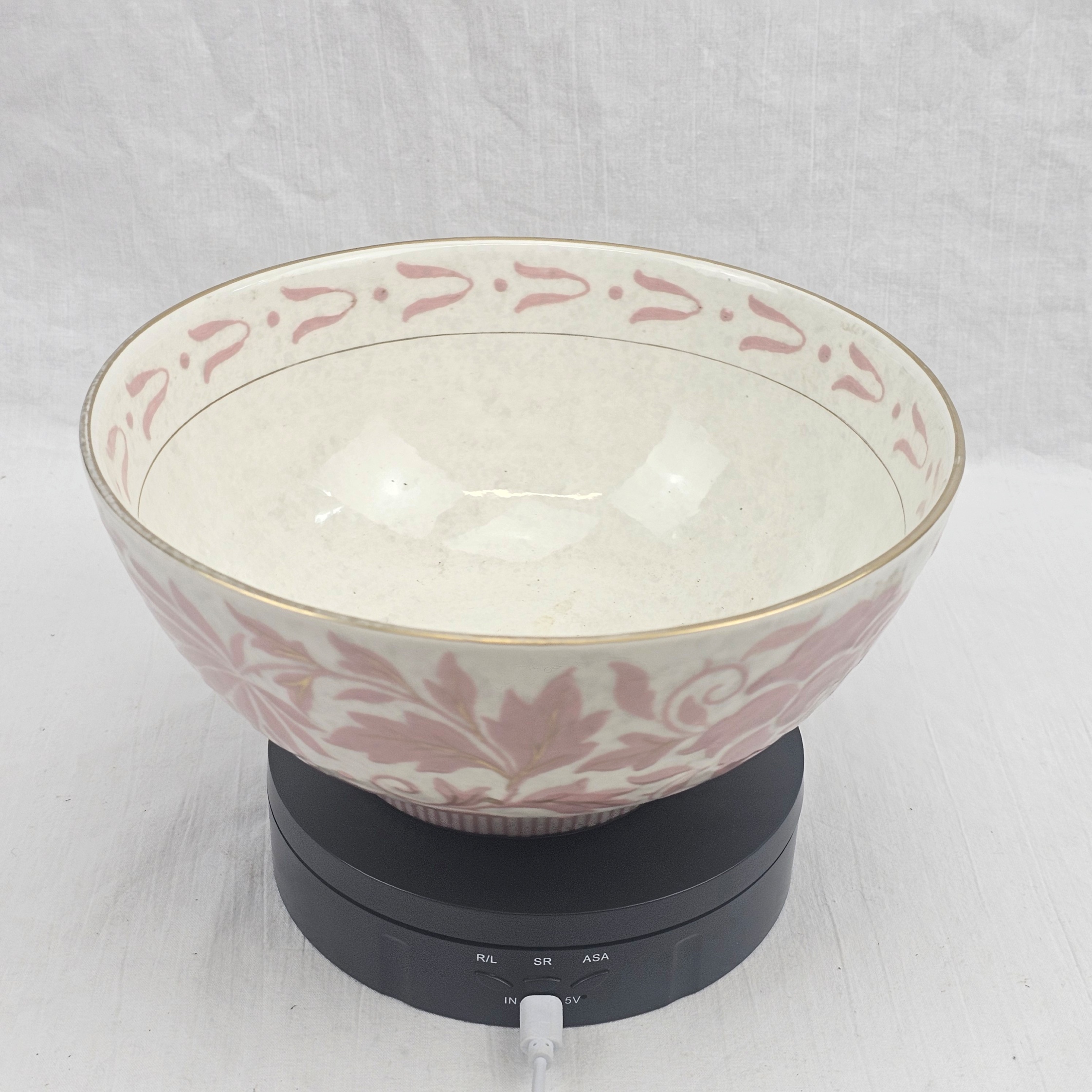 1940s Late Art Deco Charlotte Rhead Burleigh Ware Porcelain Bowl 2
