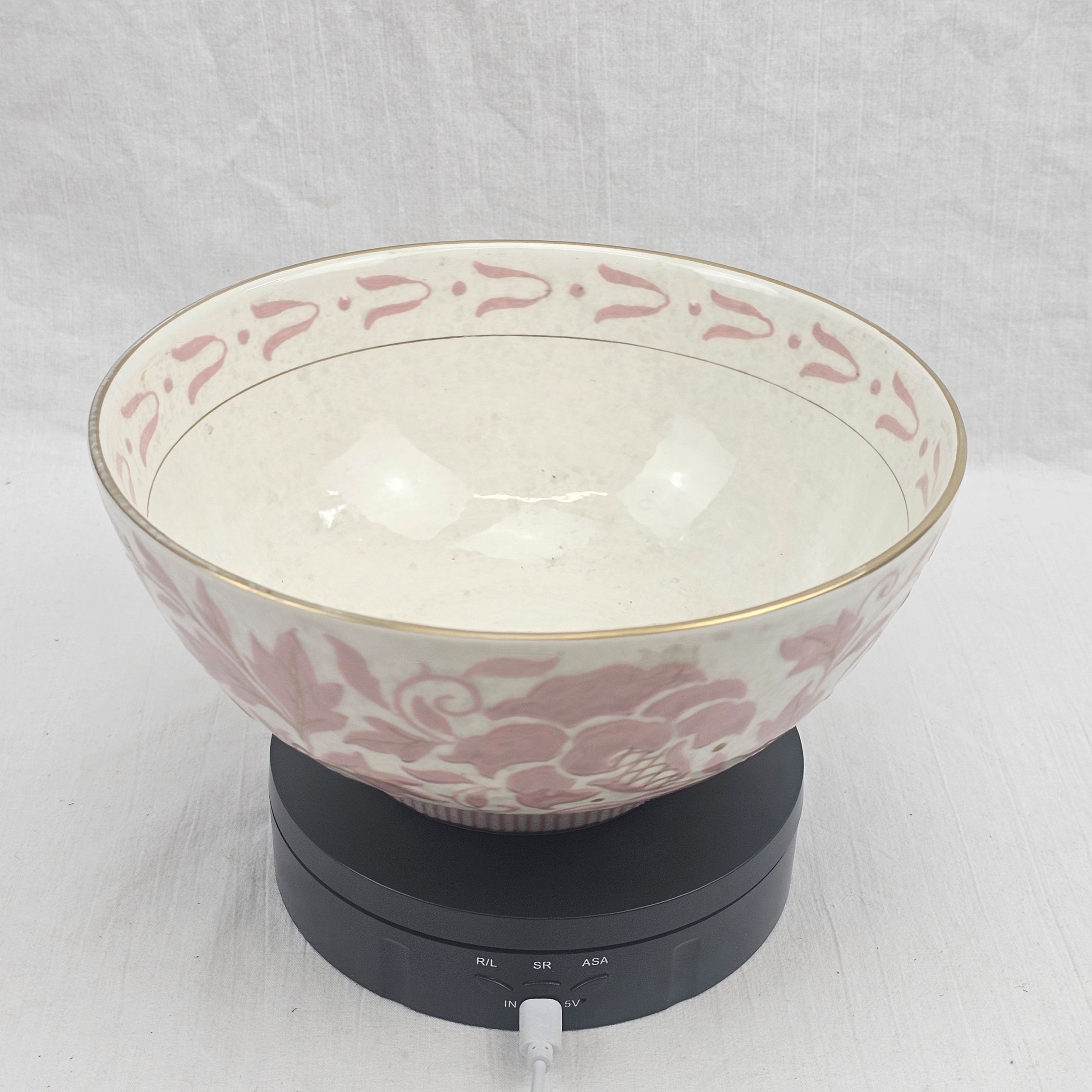 1940s Late Art Deco Charlotte Rhead Burleigh Ware Porcelain Bowl 3