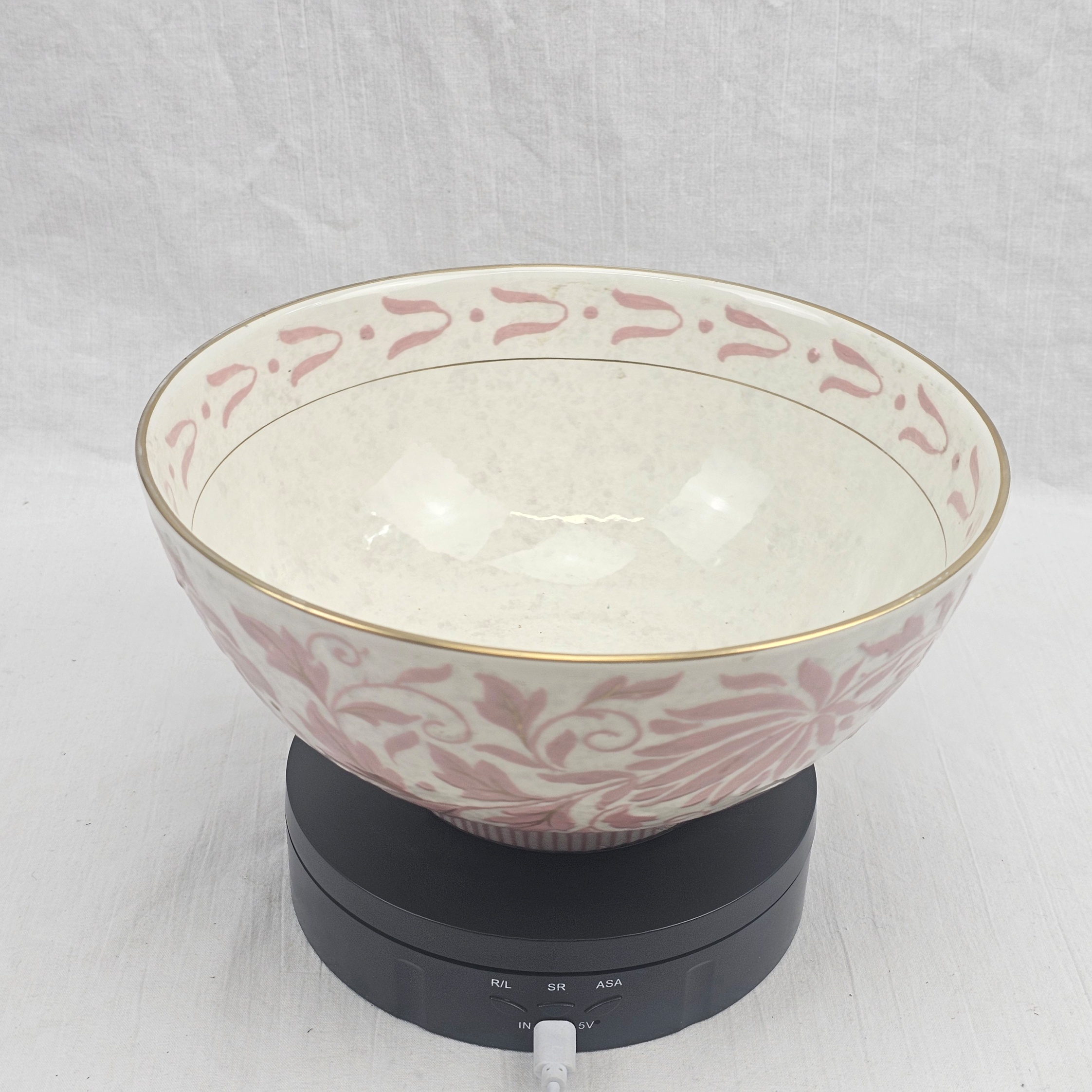 1940s Late Art Deco Charlotte Rhead Burleigh Ware Porcelain Bowl 5