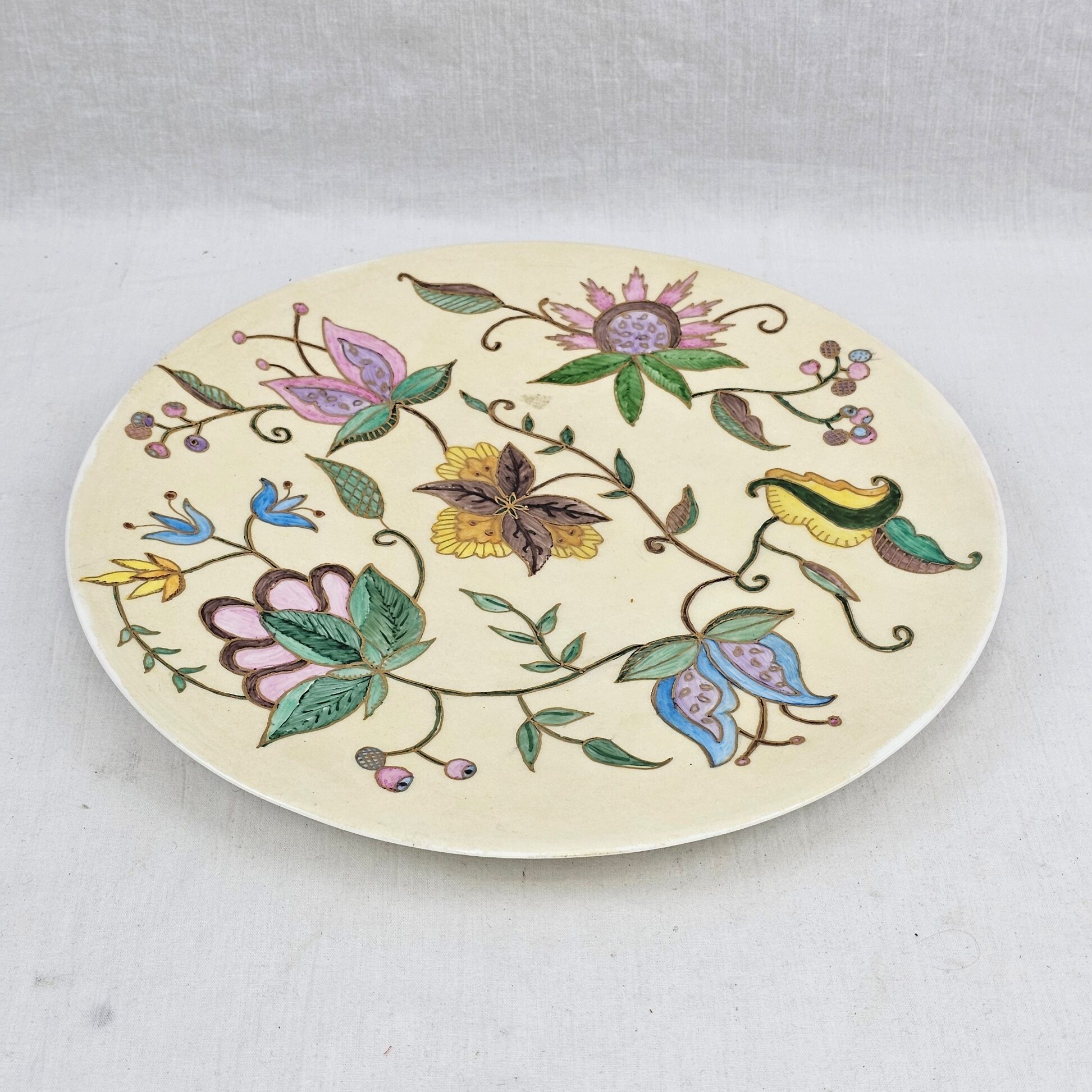 1955 Royal Doulton Plate By W. Hornsby 3