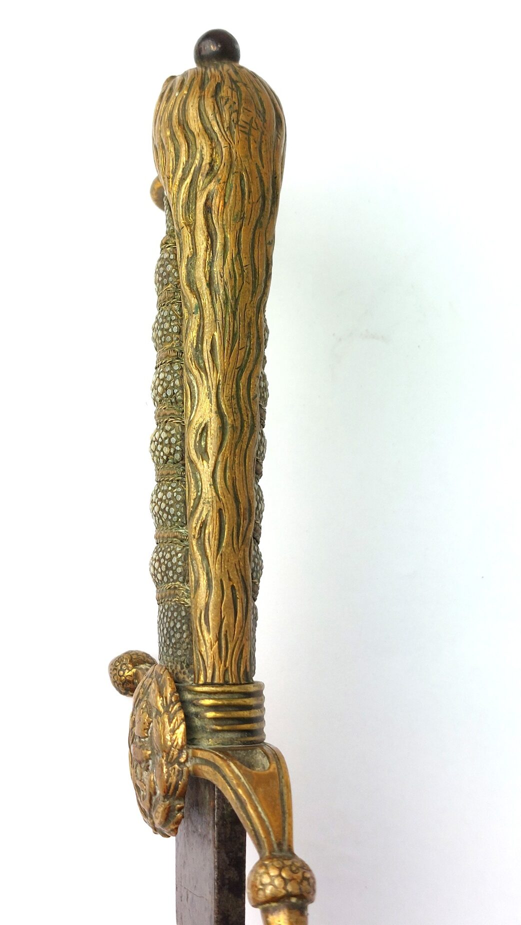 British, Early 20th Century, Royal Navy Officer’s Short Sword Dirk by Gieves, Portsmouth & London (21)