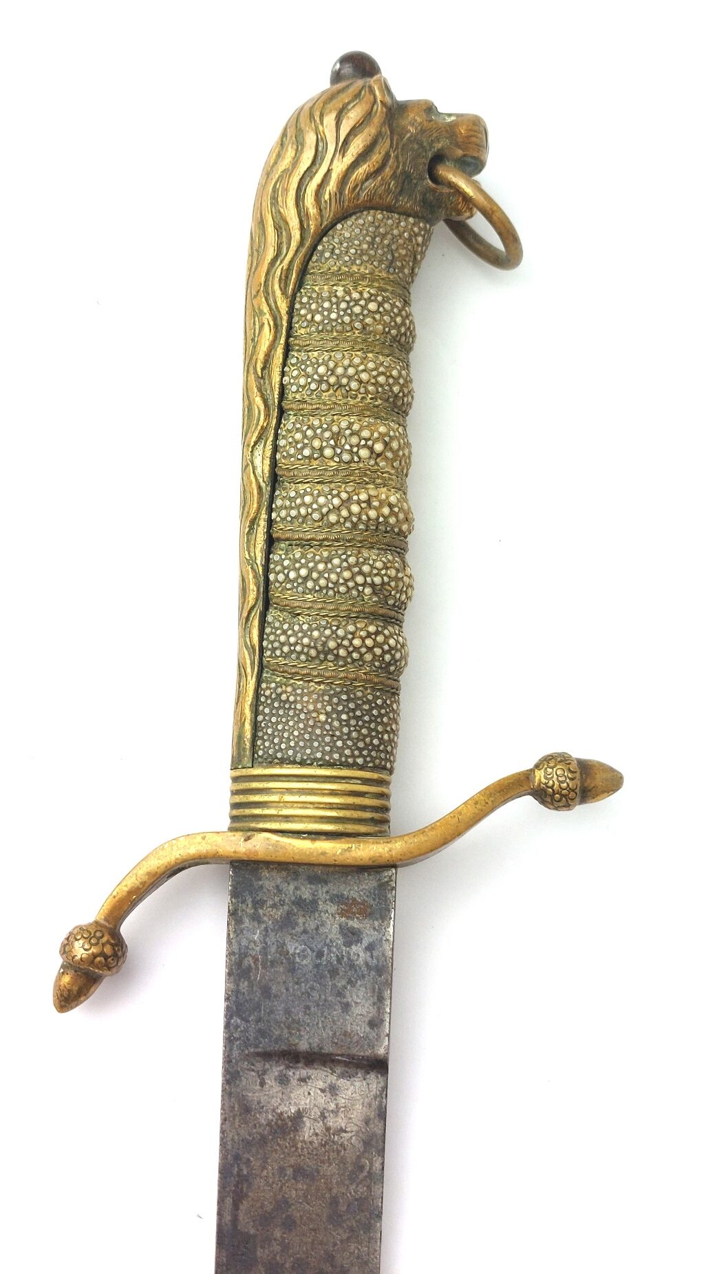 British, Early 20th Century, Royal Navy Officer’s Short Sword Dirk by Gieves, Portsmouth & London (22)