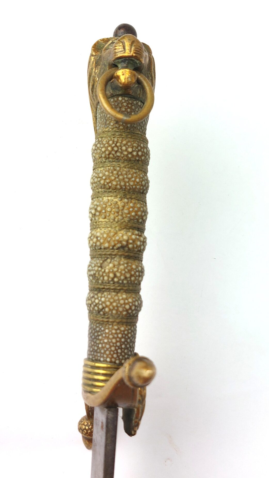 British, Early 20th Century, Royal Navy Officer’s Short Sword Dirk by Gieves, Portsmouth & London (23)