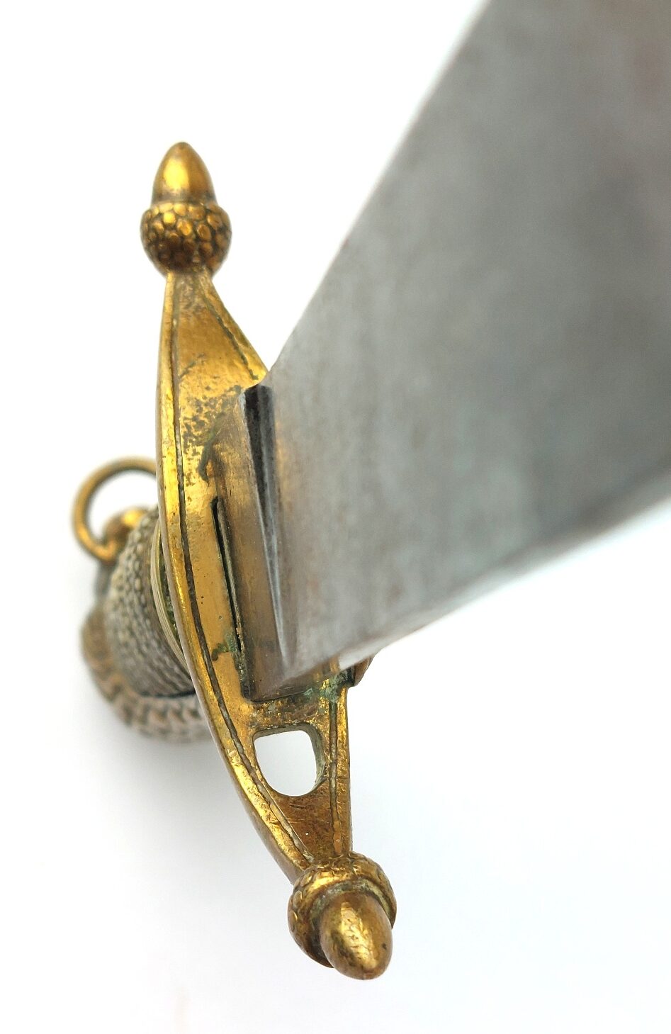 British, Early 20th Century, Royal Navy Officer’s Short Sword Dirk by Gieves, Portsmouth & London (24)