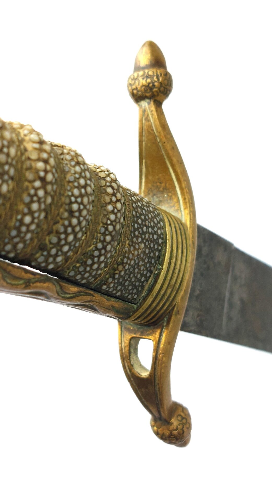 British, Early 20th Century, Royal Navy Officer’s Short Sword Dirk by Gieves, Portsmouth & London (25)