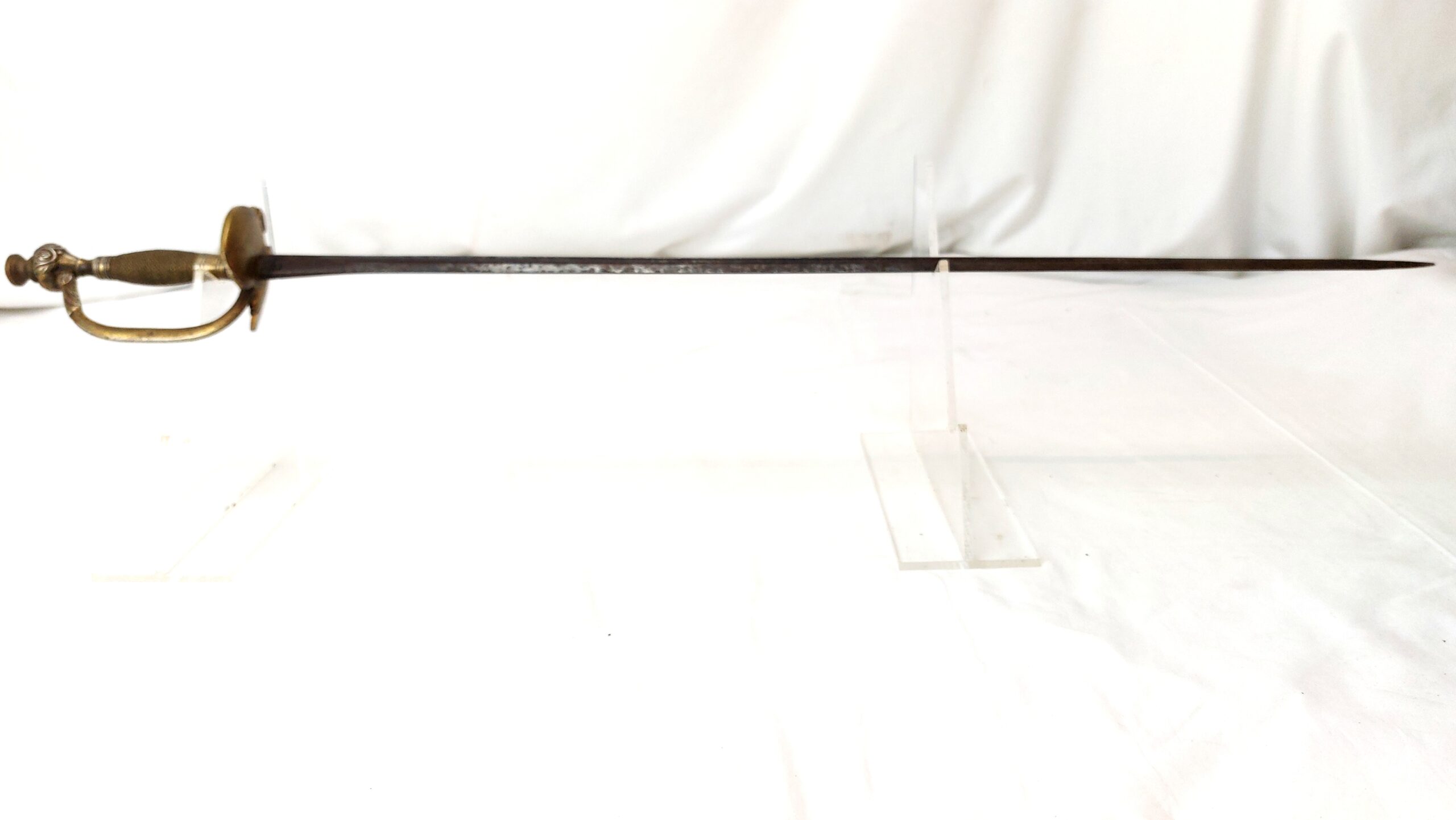 British, Early 20th Century, Wilkinson London Folding-Guard Fencing Foil Practice Smallsword (1)