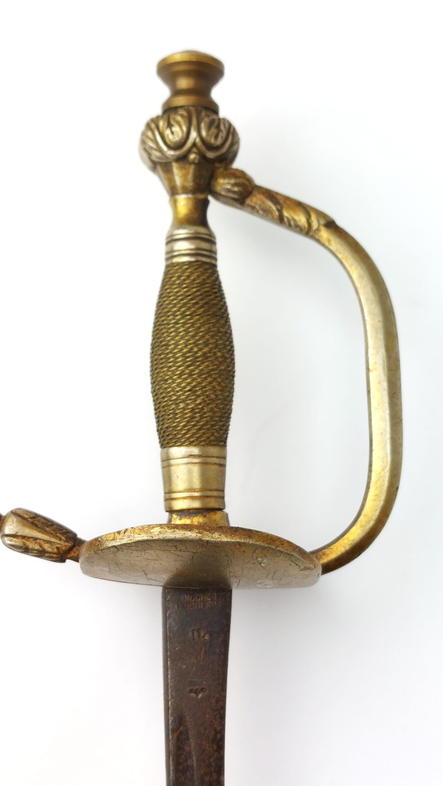 British, Early 20th Century, Wilkinson London Folding-Guard Fencing Foil Practice Smallsword (19)