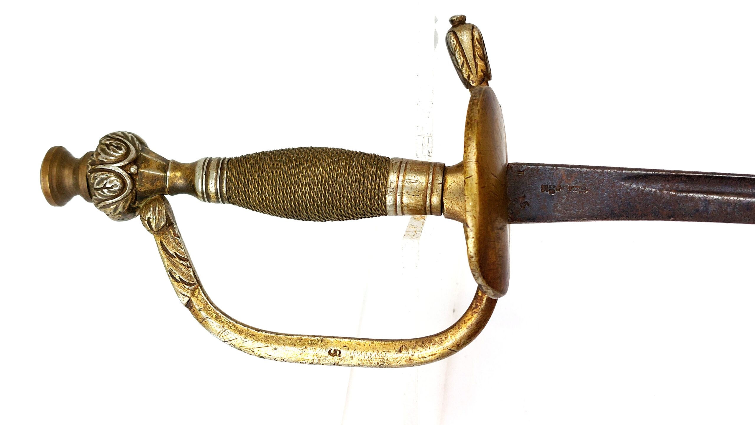 British, Early 20th Century, Wilkinson London Folding-Guard Fencing Foil Practice Smallsword (2)