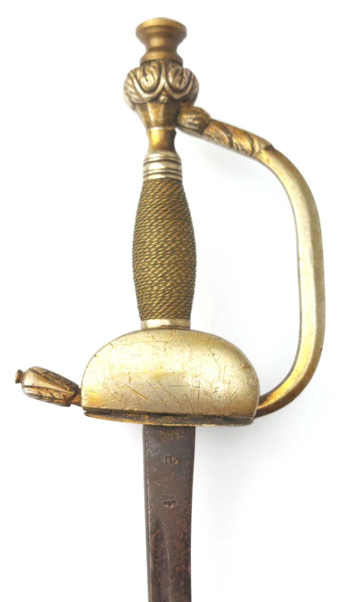 British, Early 20th Century, Wilkinson London Folding-Guard Fencing Foil Practice Smallsword (20)