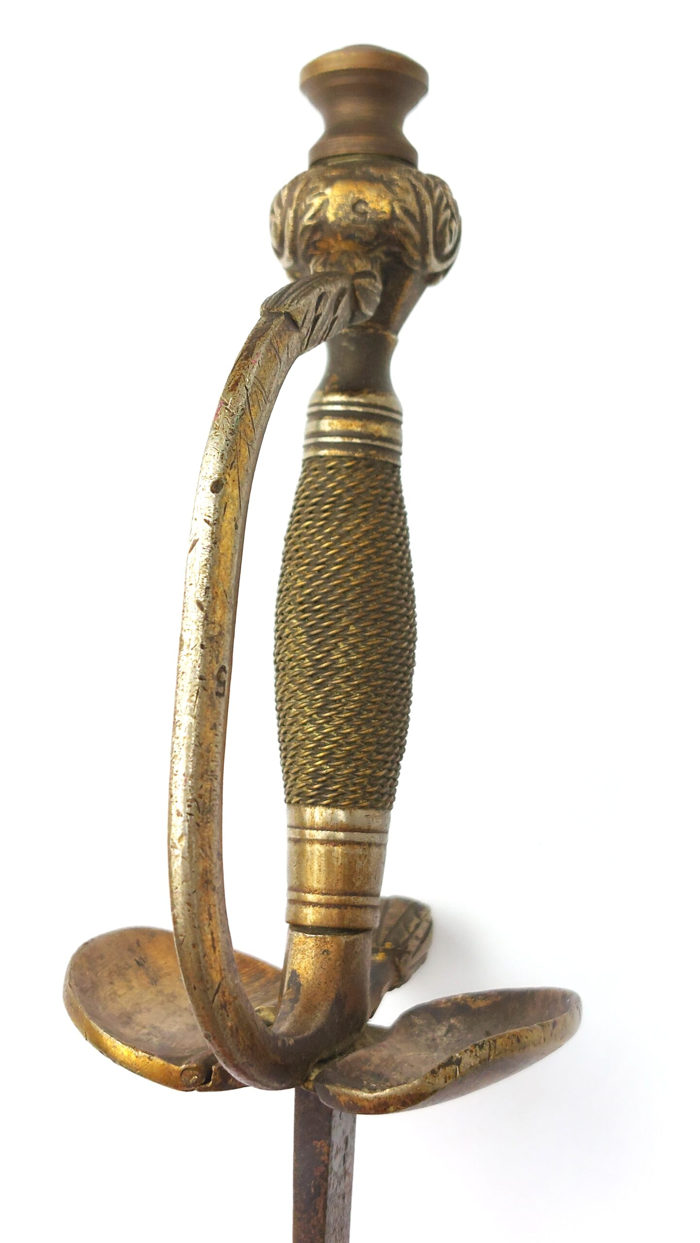 British, Early 20th Century, Wilkinson London Folding-Guard Fencing Foil Practice Smallsword (21)