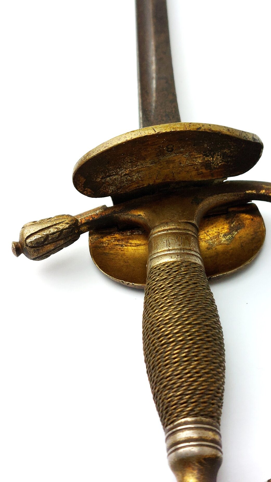 British, Early 20th Century, Wilkinson London Folding-Guard Fencing Foil Practice Smallsword (23)
